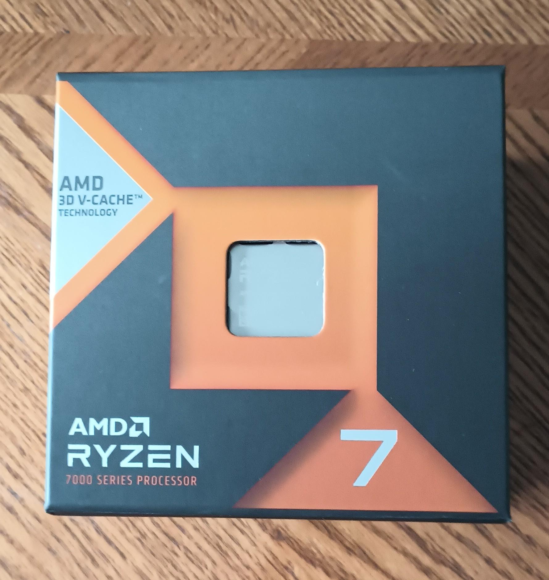 AMD Ryzen 7 7800X3D *see description*