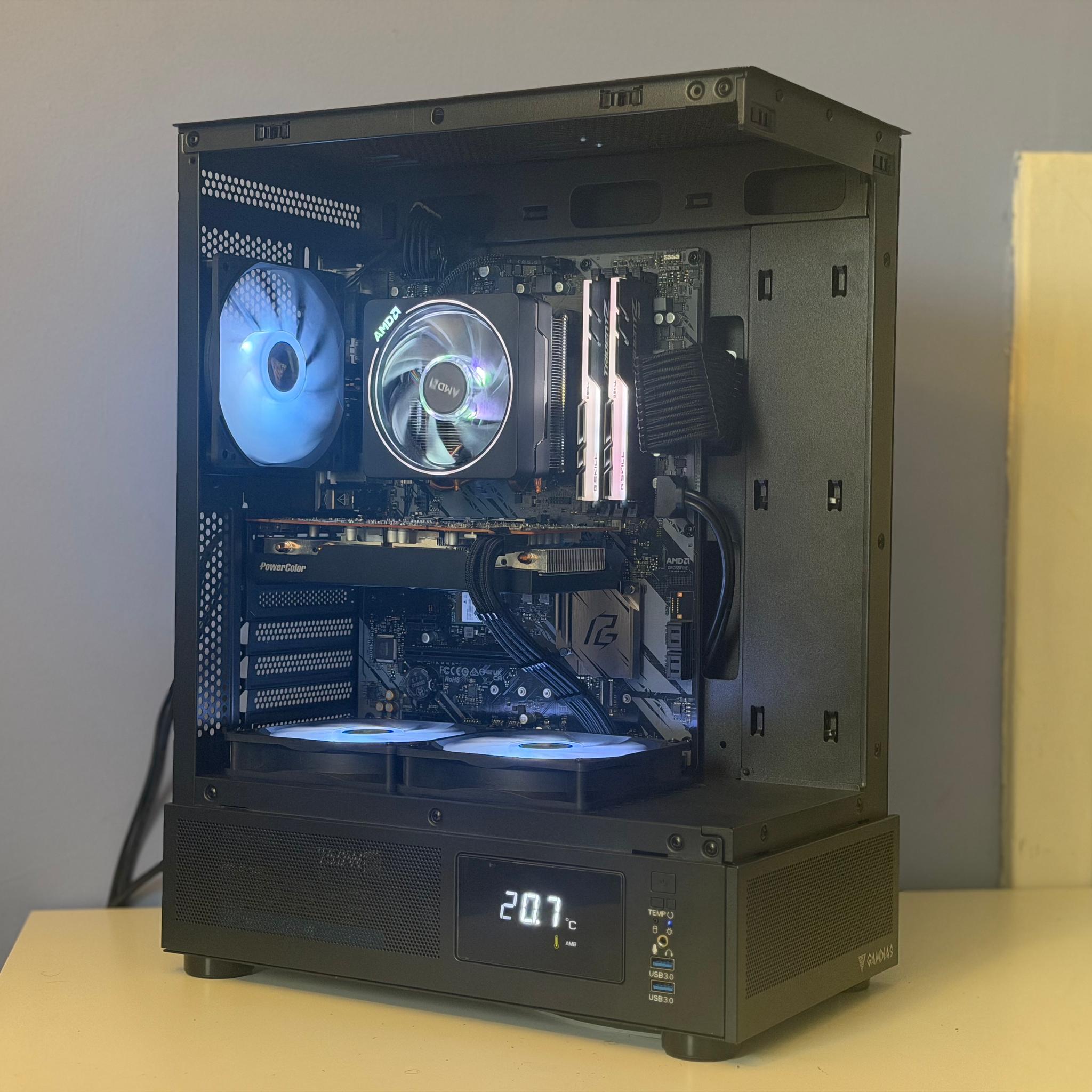 ◾️1080p Gaming PC◾️ RX 6600 XT | Ryzen 5 5500 | 16GB DDR4 | 2TB SSD