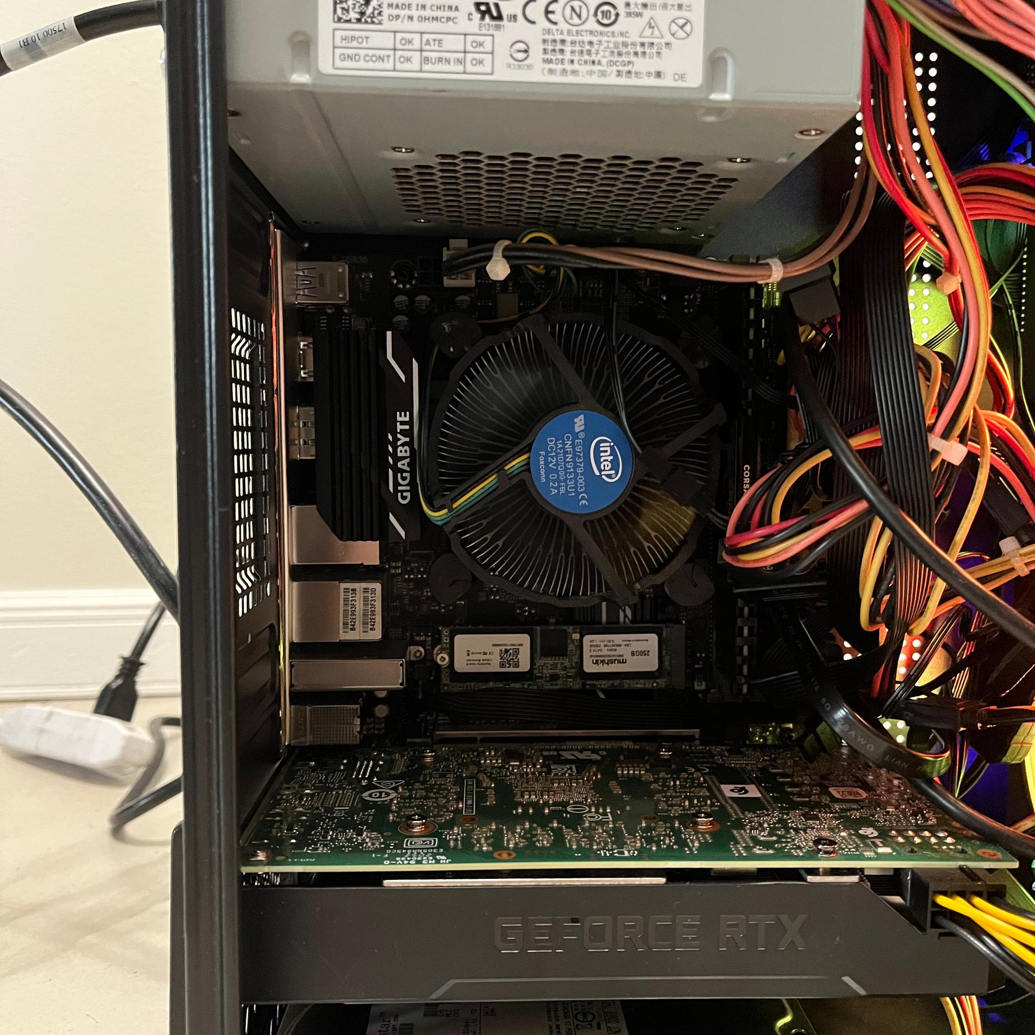 NVIDIA RTX 2060 Super, Intel Core i3-9100f, 16GB RAM, 1 TB Storage - Small Gaming PC w/ Wi-Fi & BT