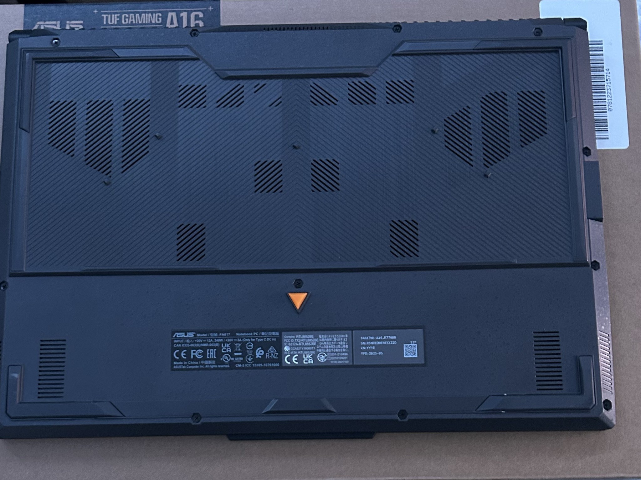 ASUS TUF Gaming A16 Gaming Laptop 165hz