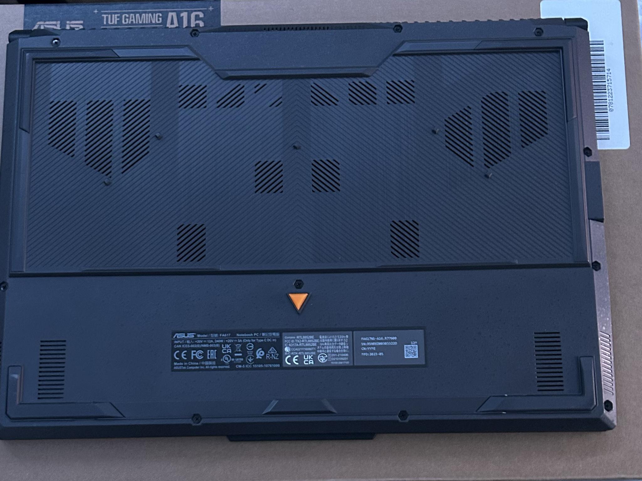 ASUS TUF Gaming A16 Gaming Laptop 165hz