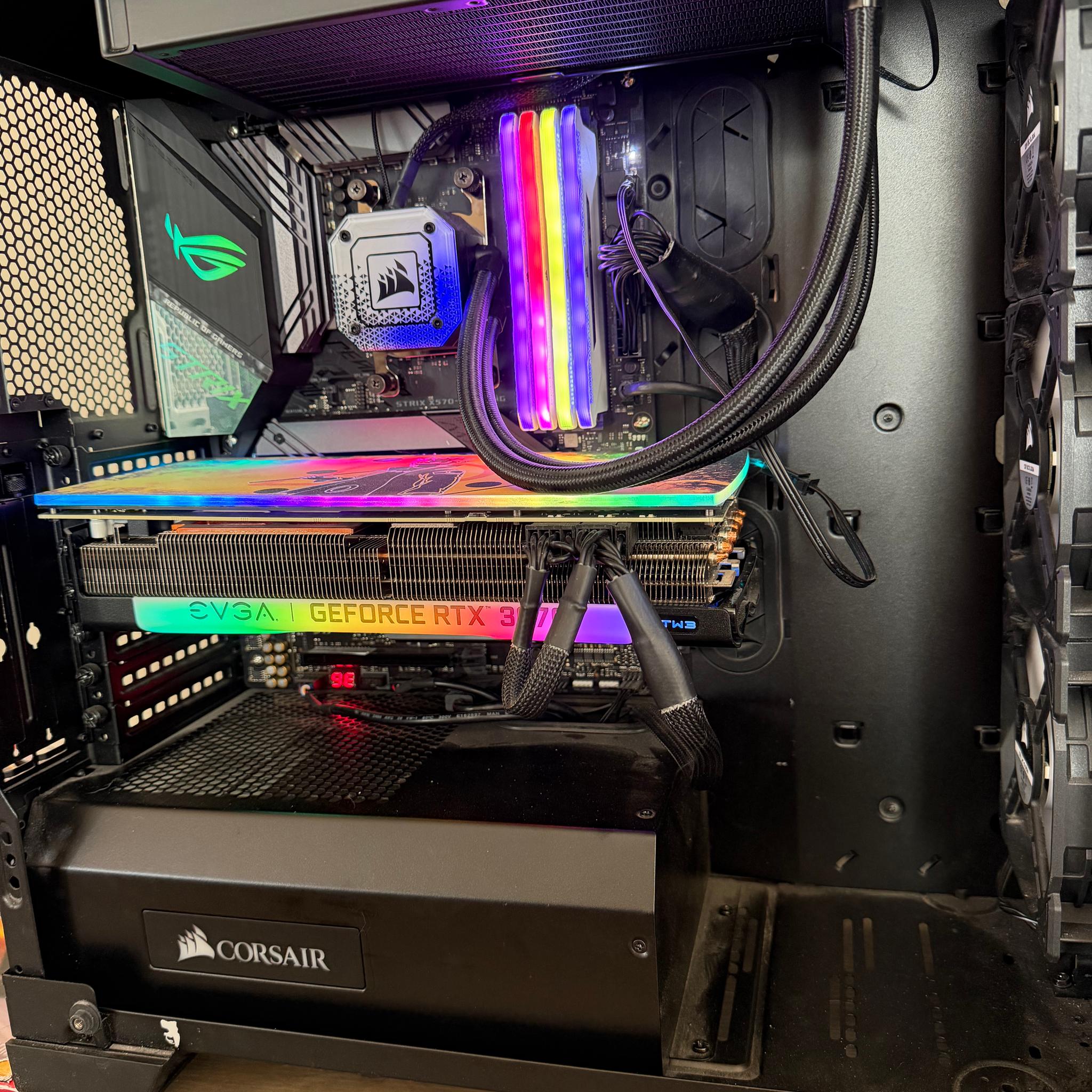 GeForce RTX 3070 Custom Gaming PC - Ryzen 7 5800X, 32GB RAM, 512GB SSD