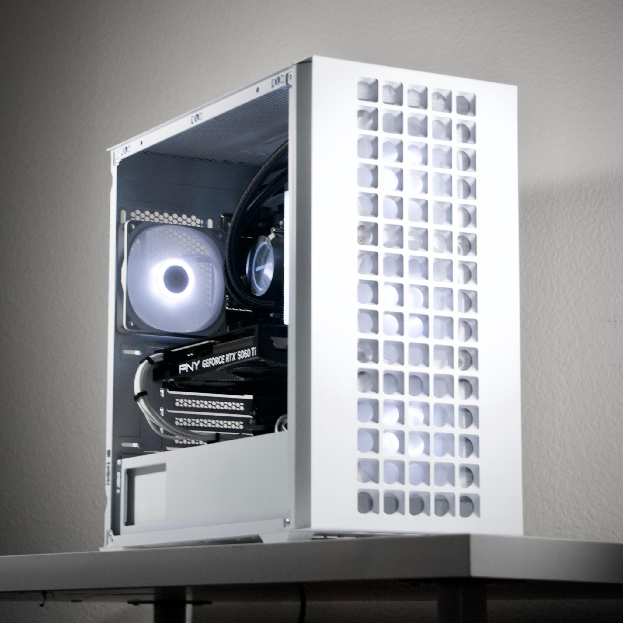 ⚪RTX 5060 Ti + Ryzen 7 5700 | 16 GB DDR4 | 1TB NVMe | WIFI/BT | 1080p / 1440p Gaming PC | $1115.99