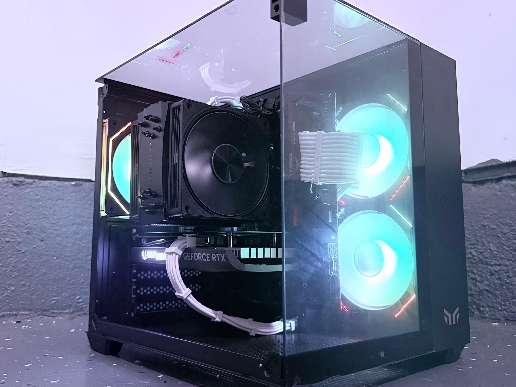 ⚫️"Obsidian Frost"❄️ | 1440p Gaming | RTX 4060 | i5 14400F | 16GB DDR5 | 1TB SSD | Free Shipping
