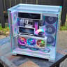 ☃️ High End Whiteout Gaming PC • AMD 9070XT • Ryzen 7 9850X3D • 32GB RAM • 2TB SSD • Plug n' Play