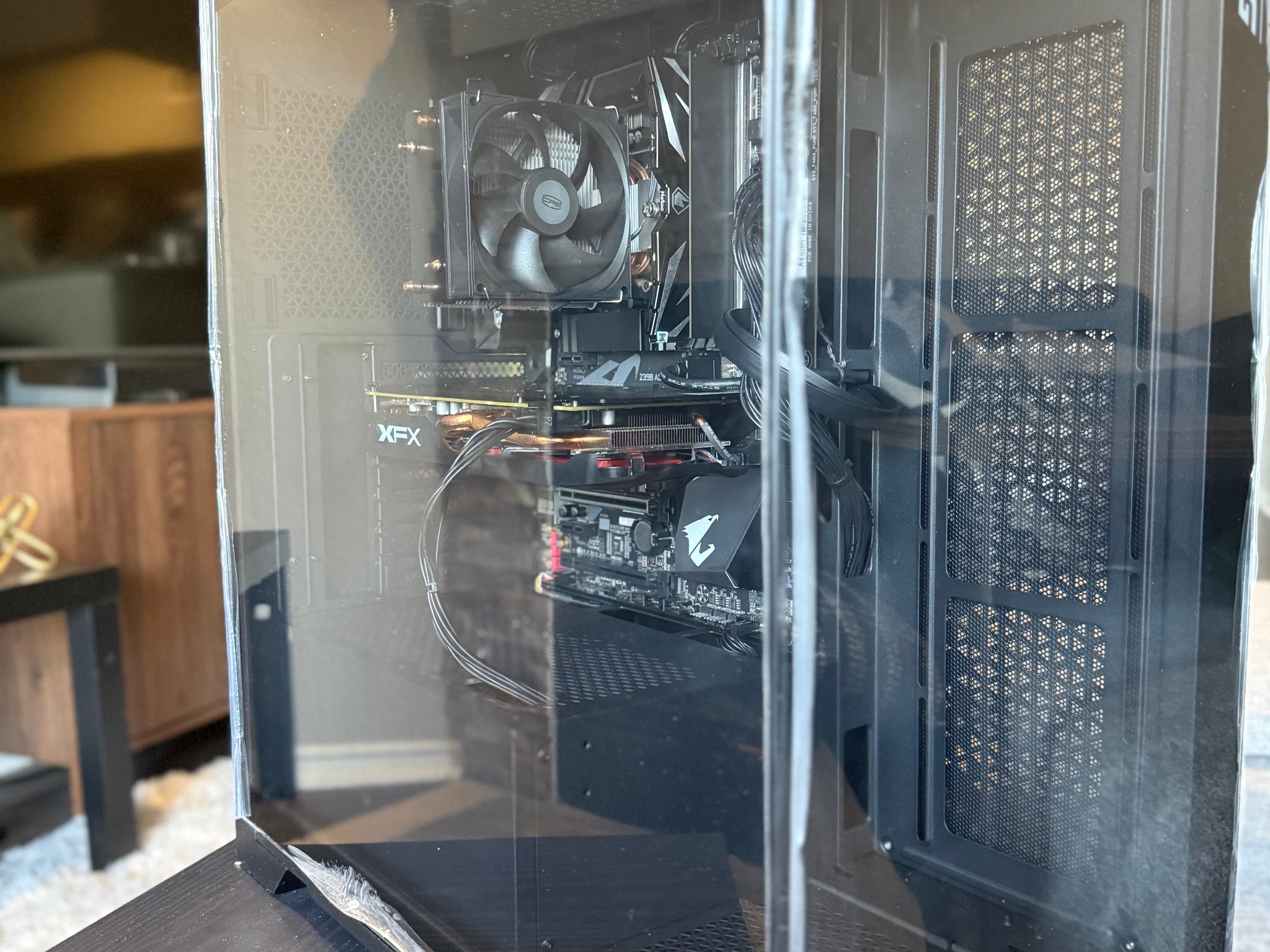 PC I built with spare parts