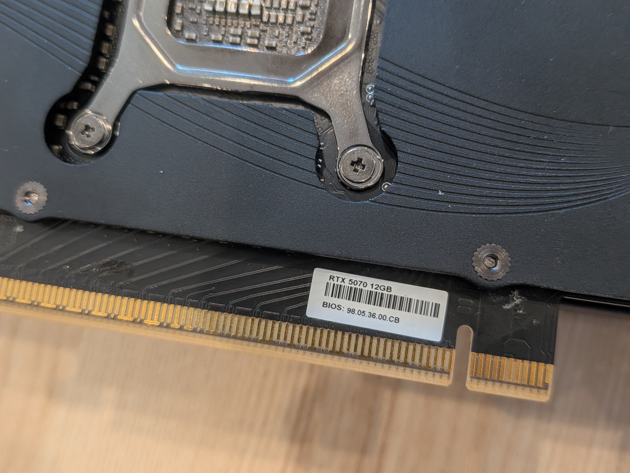 PNY GeForce RTX 5070 Overclocked Triple Fan
