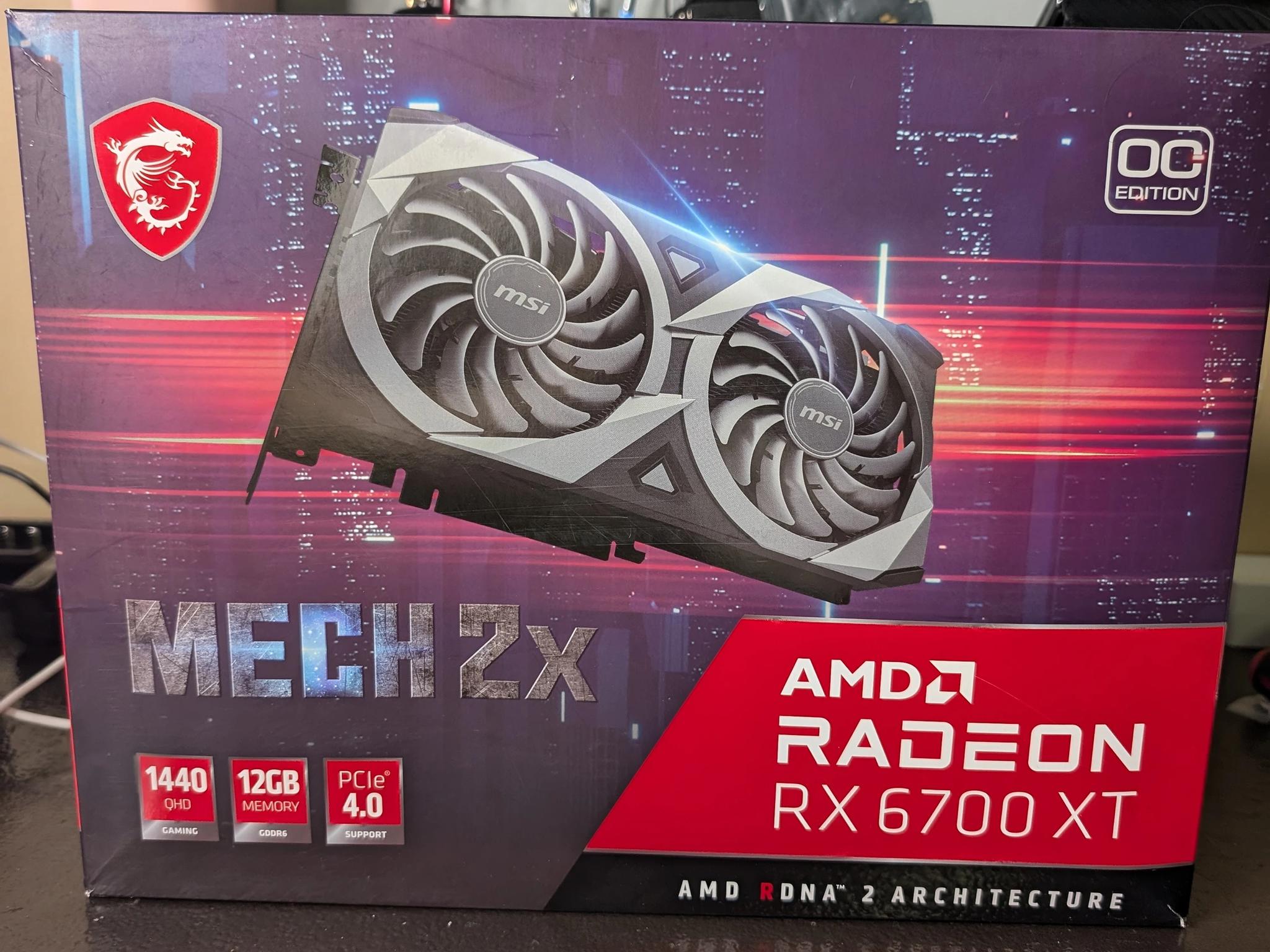 [Used] RX 6700 XT MECH 2X 12G