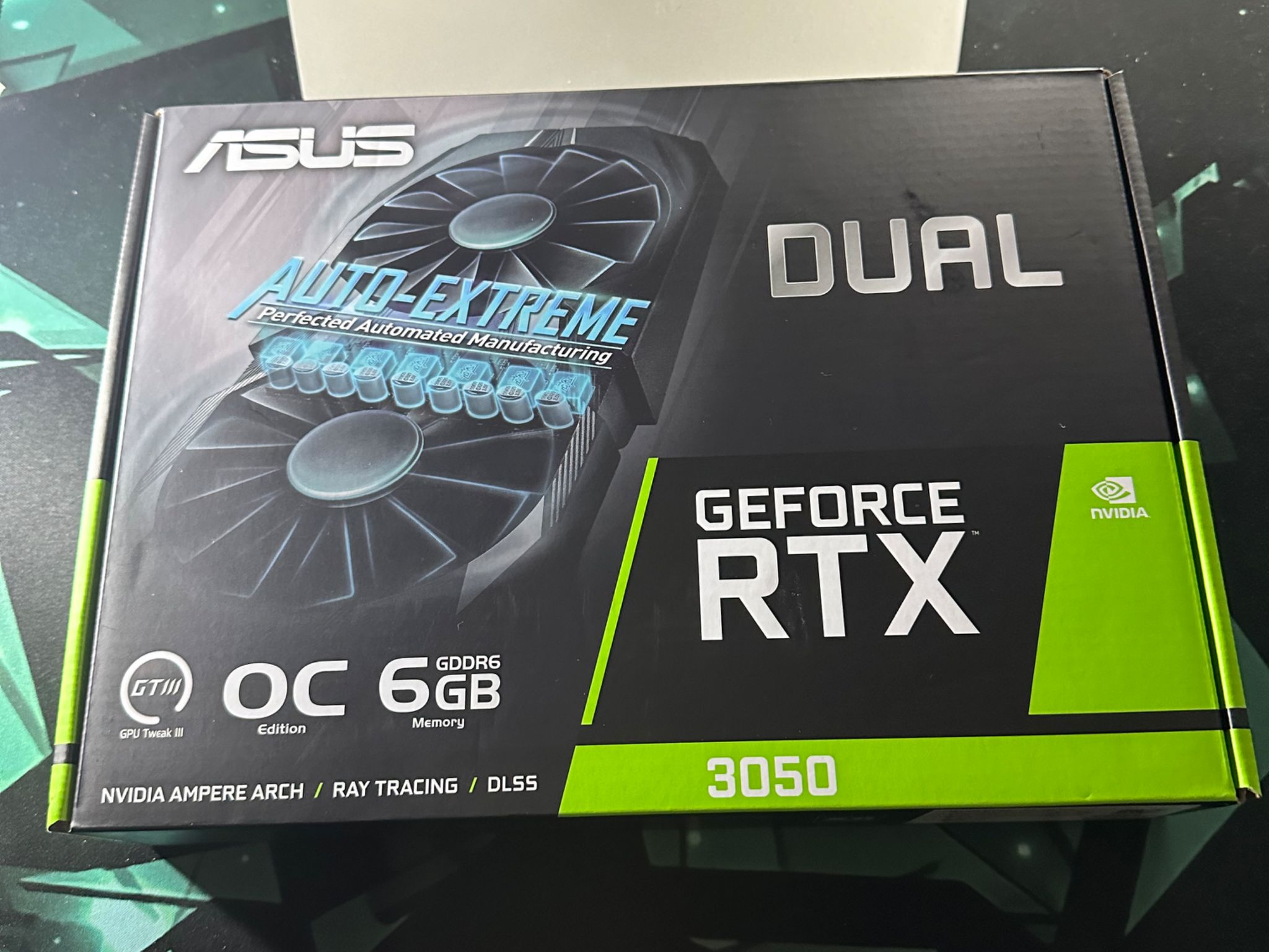 ASUS Dual NVIDIA GeForce RTX 3050 6GB OC