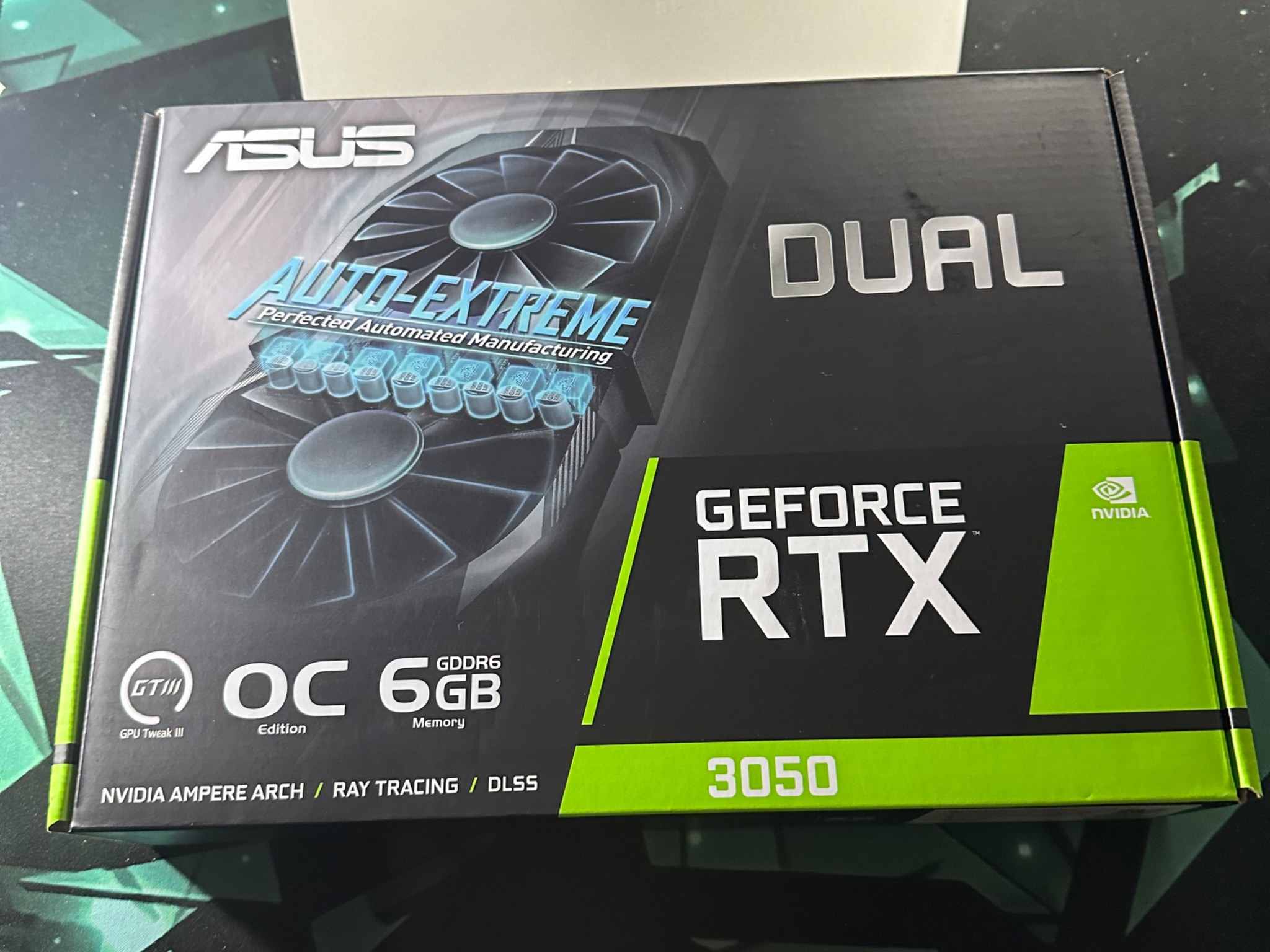 ASUS Dual NVIDIA GeForce RTX 3050 6GB OC