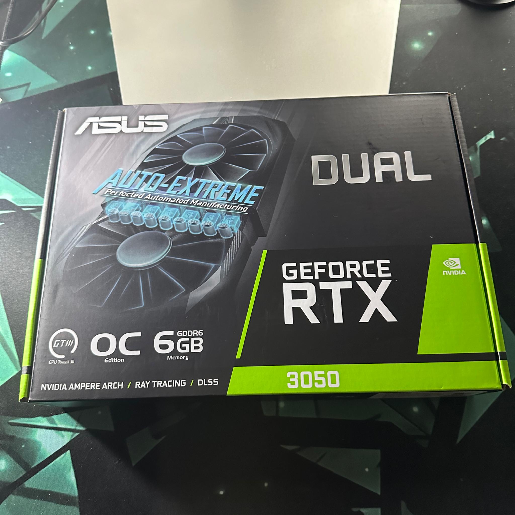 ASUS Dual NVIDIA GeForce RTX 3050 6GB OC