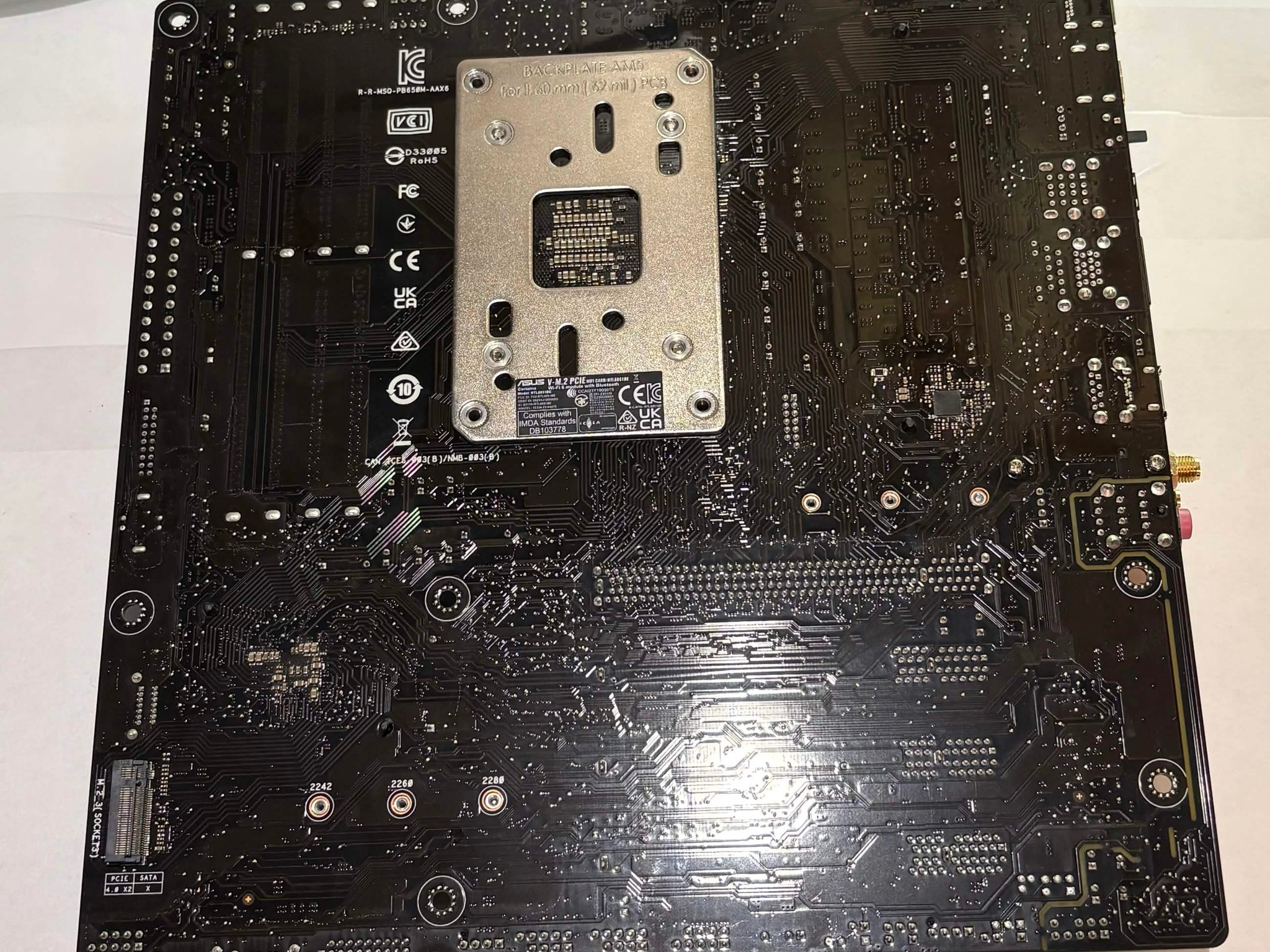 ASUS Prime B650M-A AX6 II AM5 Micro-ATX Motherboard | DDR5 | WiFi 6 | PCIe 4.0
