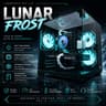 ❄️"Lunar Frost "❄️| 1080p Gaming | RTX 3060 12GB | i7 9700F | 16B Ram | 1.5TB Storage