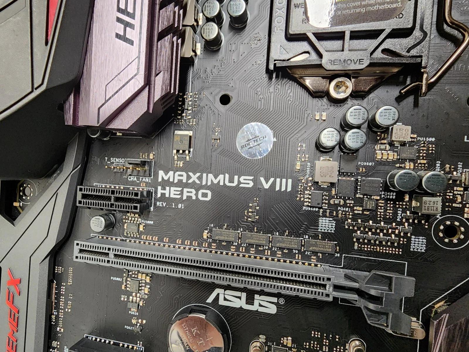 UPDATED BIOS ASUS MAXIMUS VIII HERO DDR4 LGA1151 ATX Motherboard