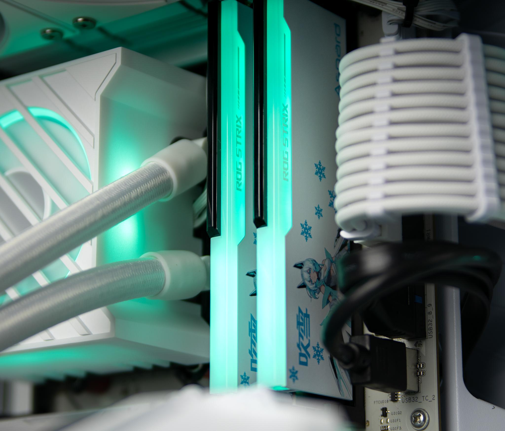 “Ghosthue” RX 7900 GRE Ryzen 7 7700 32GB Windows 11 2TB Workstation Gaming PC