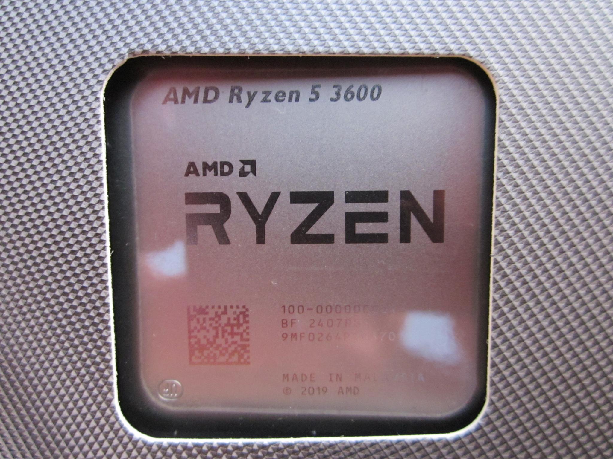 NEW! AMD Ryzen 5 3600 3.6/4.2 GHz AM4 CPU