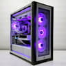 White Corsair Gaming BEAST!!! w/ Keyboard, Mouse, & RGB Deskmat