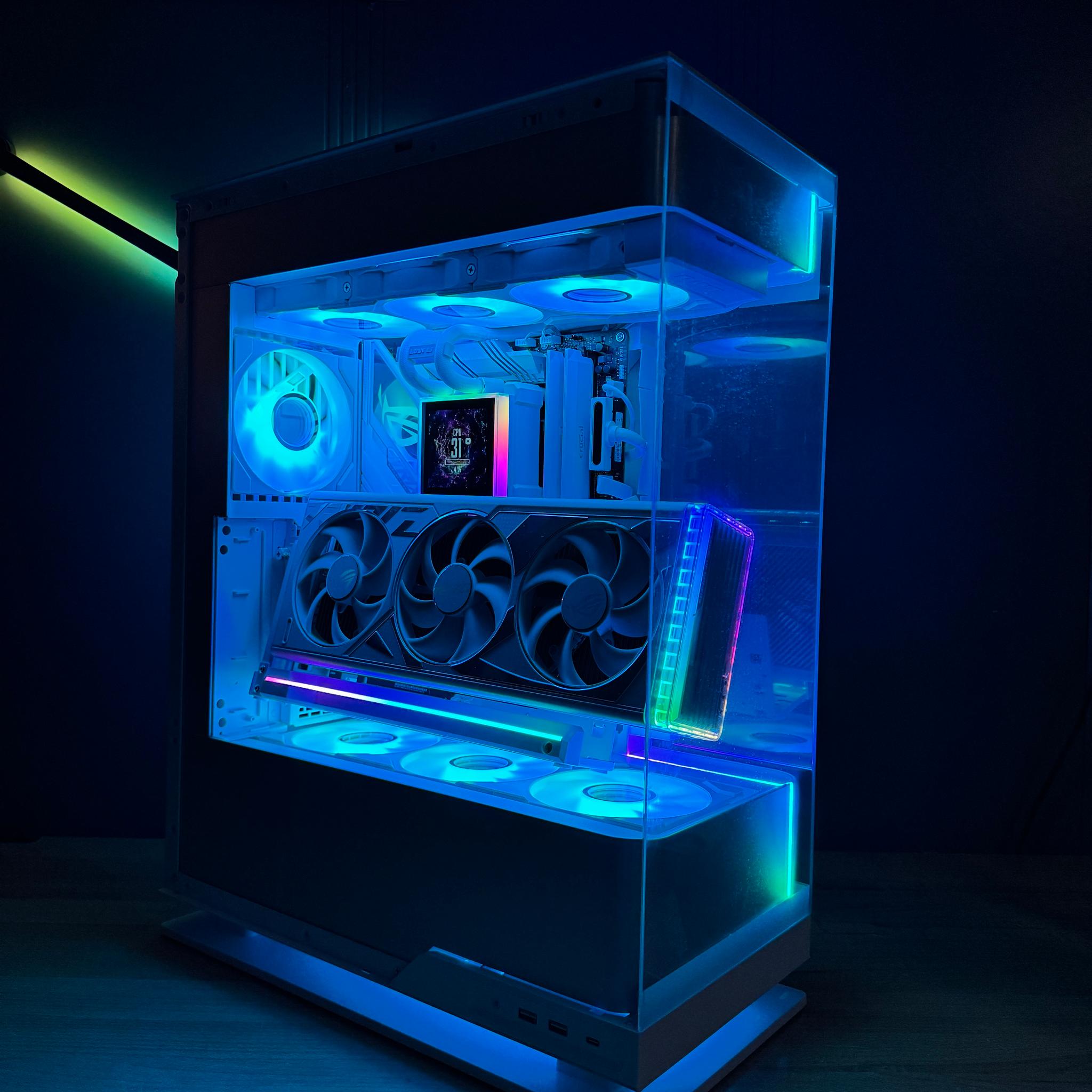 🤩Strix 4080 Super PC | Intel i7-13700K | 64GB DDR5 | 2TB Samsung 990 | 1000W Corsair⚪️