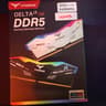 Brand New! TEAMGROUP T-Force Delta Alpha RGB DDR5 Ram 32GB Kit (2x16GB) 5600MHz