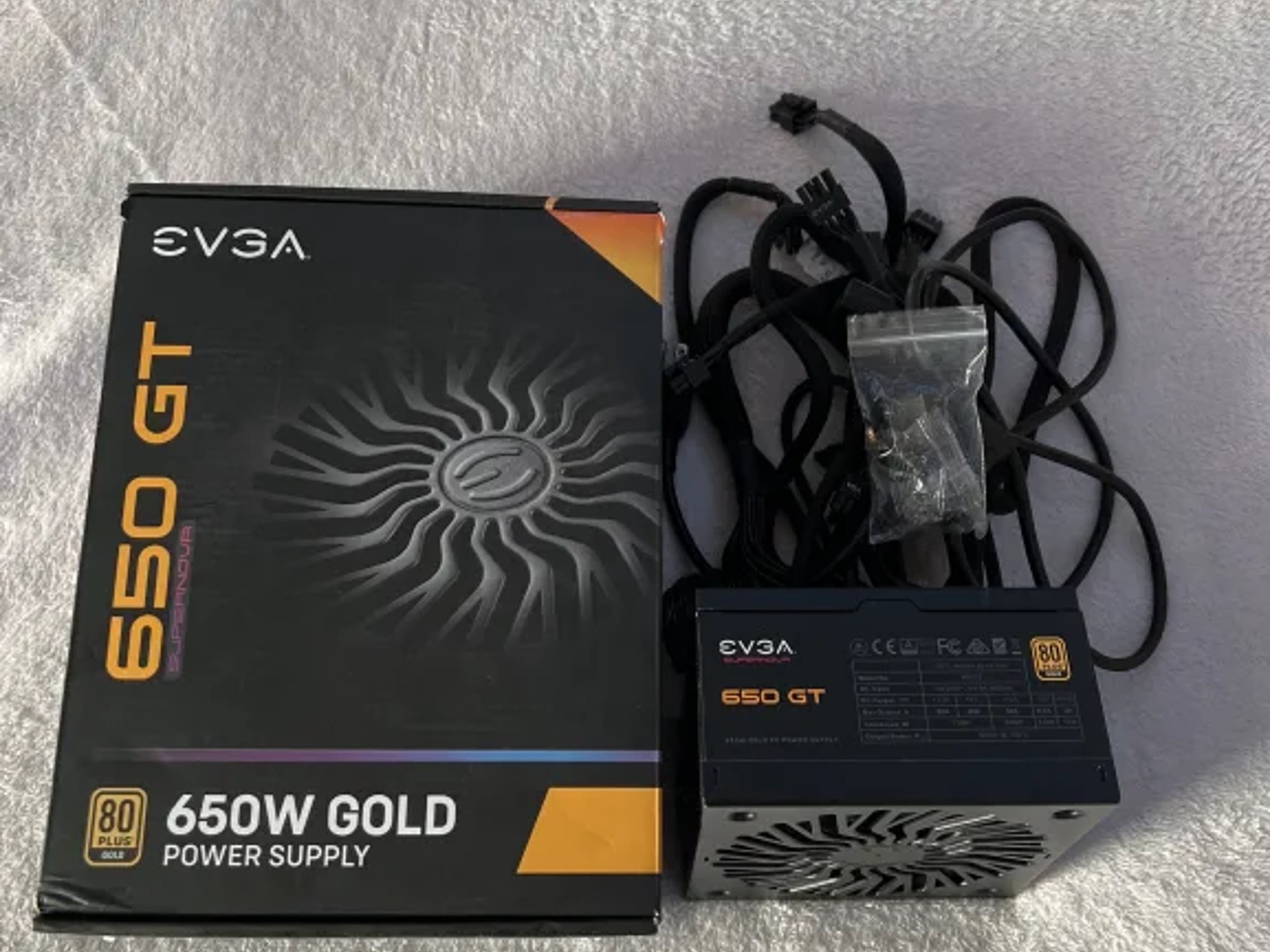 EVGA SuperNova 650GT Fully Modular ATX Power Supply