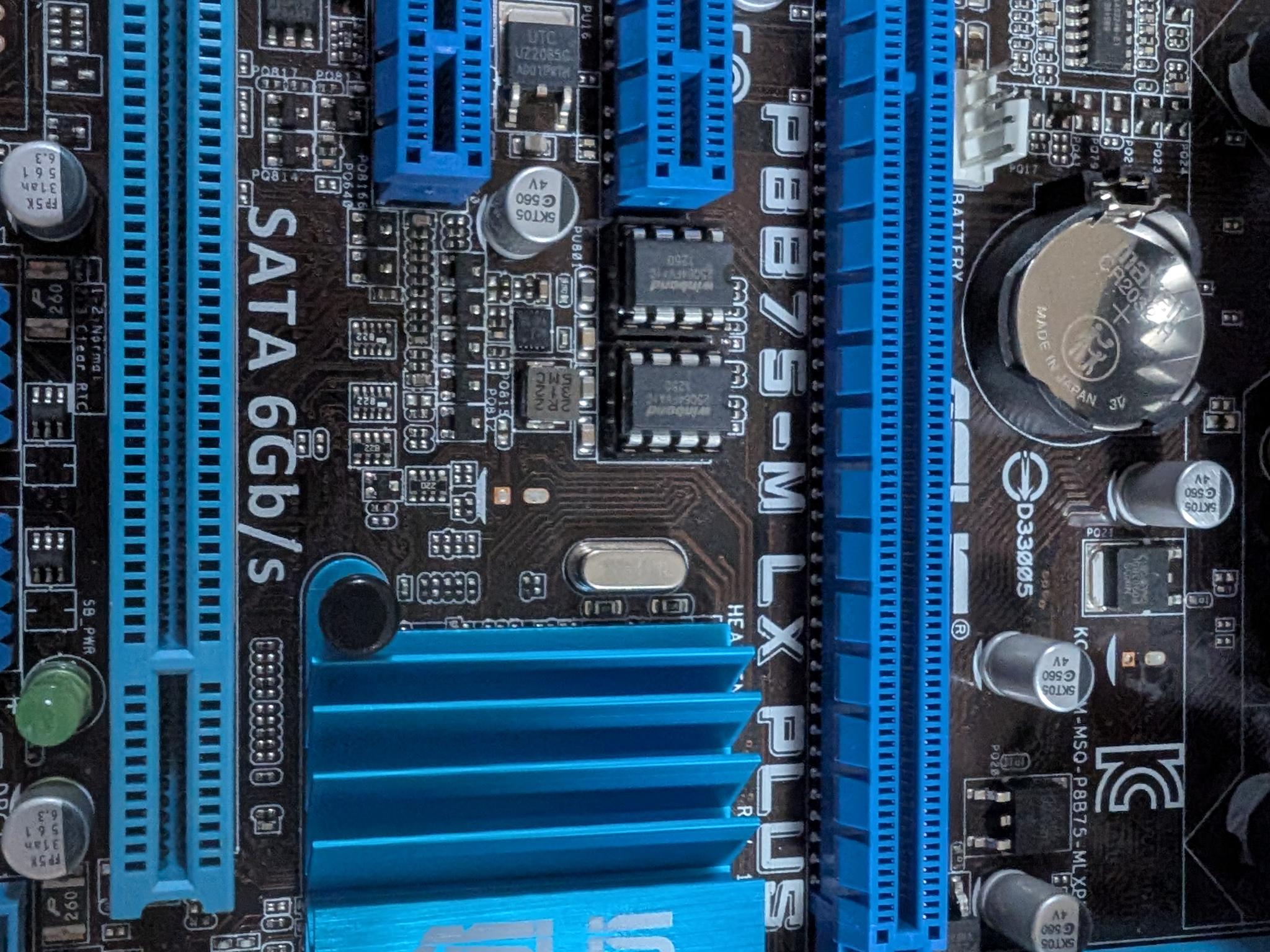 Asus B75 MATX + Core i5 3470 + 8GB DDR3 + Quadro 2000