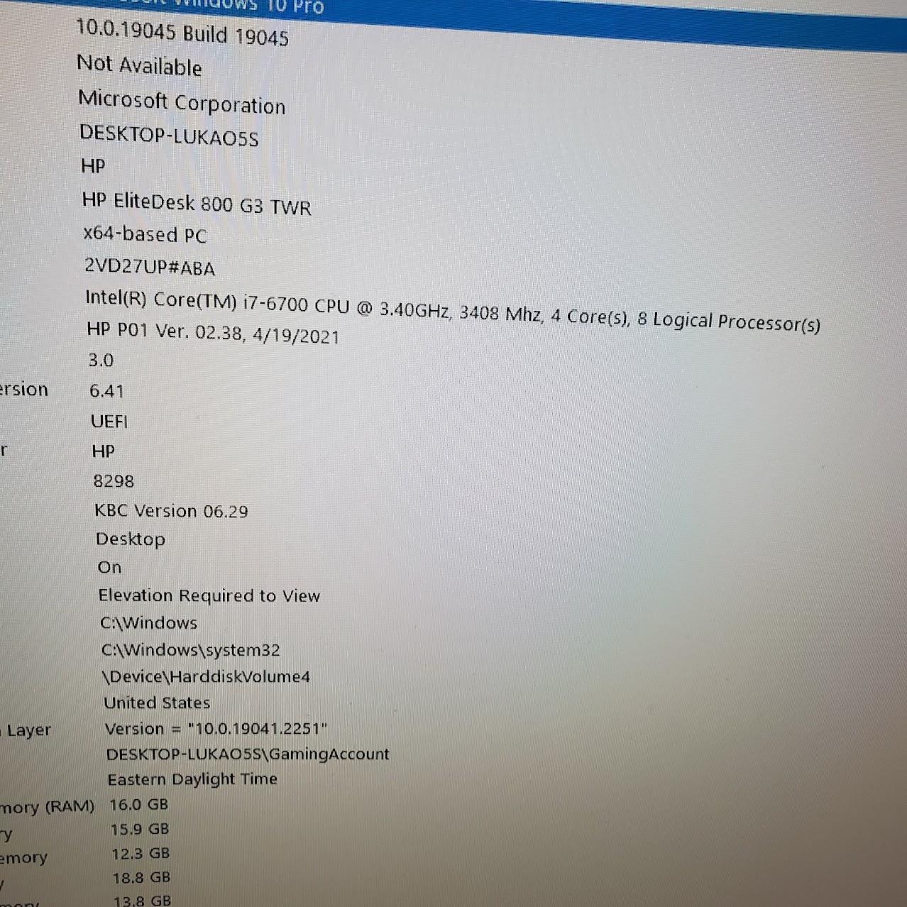 GTX 1650 Super | Intel I7-6700 - Refurbished HP EliteDesk 800 G3 TWR