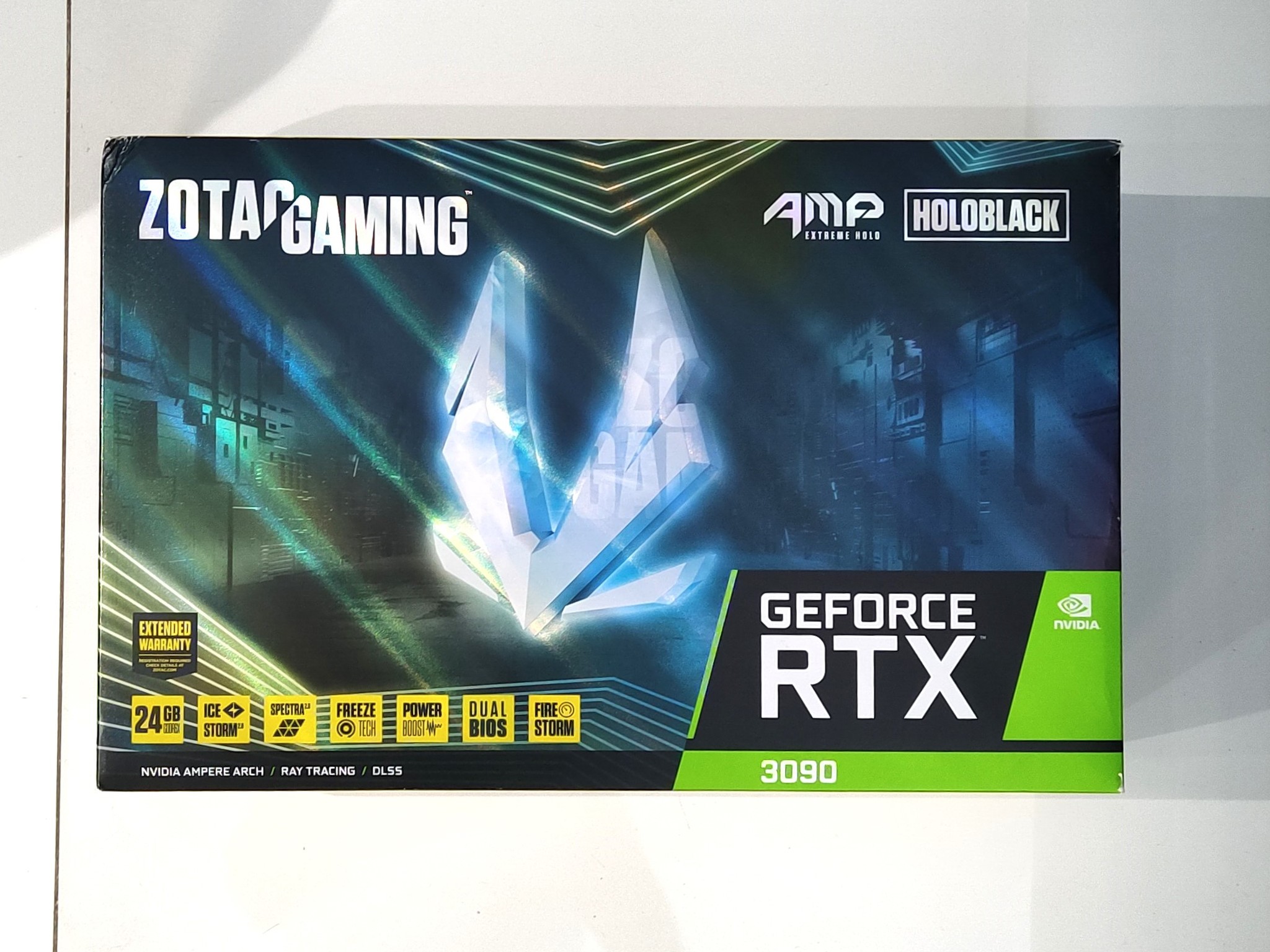 Zotac Gaming Geforce RTX 3090 24GB AMP Holoblack Ray Tracing