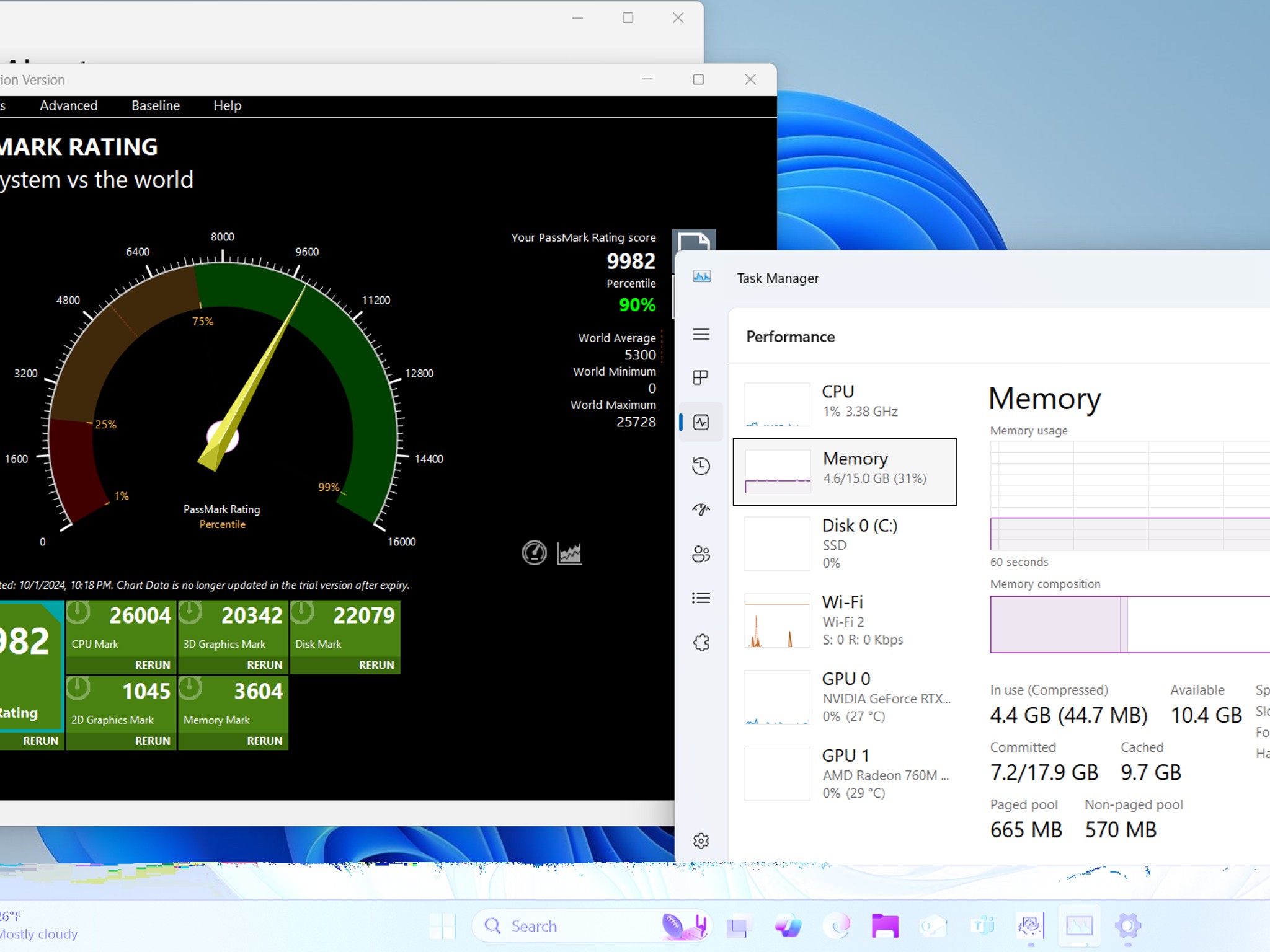 Custom 3060TI, AM5 Ryzen 5 8600G, 2x8GB 6000mhz, 1TB NVMe