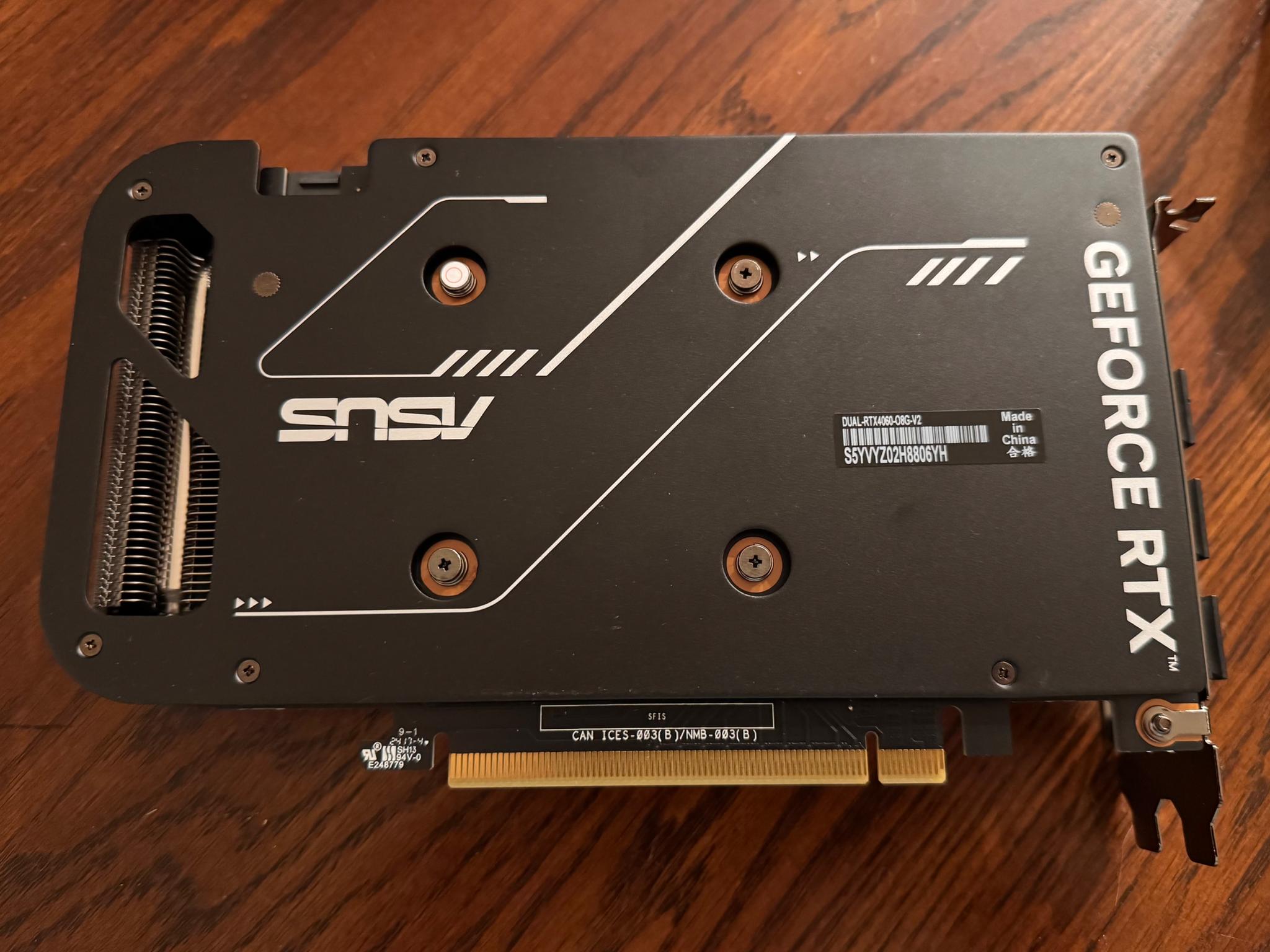 ASUS Dual 4060 8GB