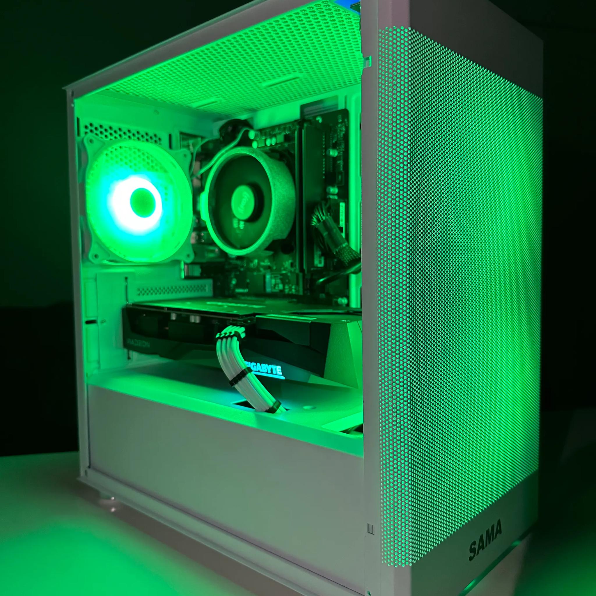 Budget Beast 🌌|Ryzen 5 5500| RX 7600| 16GB DDR4-3600 CL18| 1TB SSD | Win10