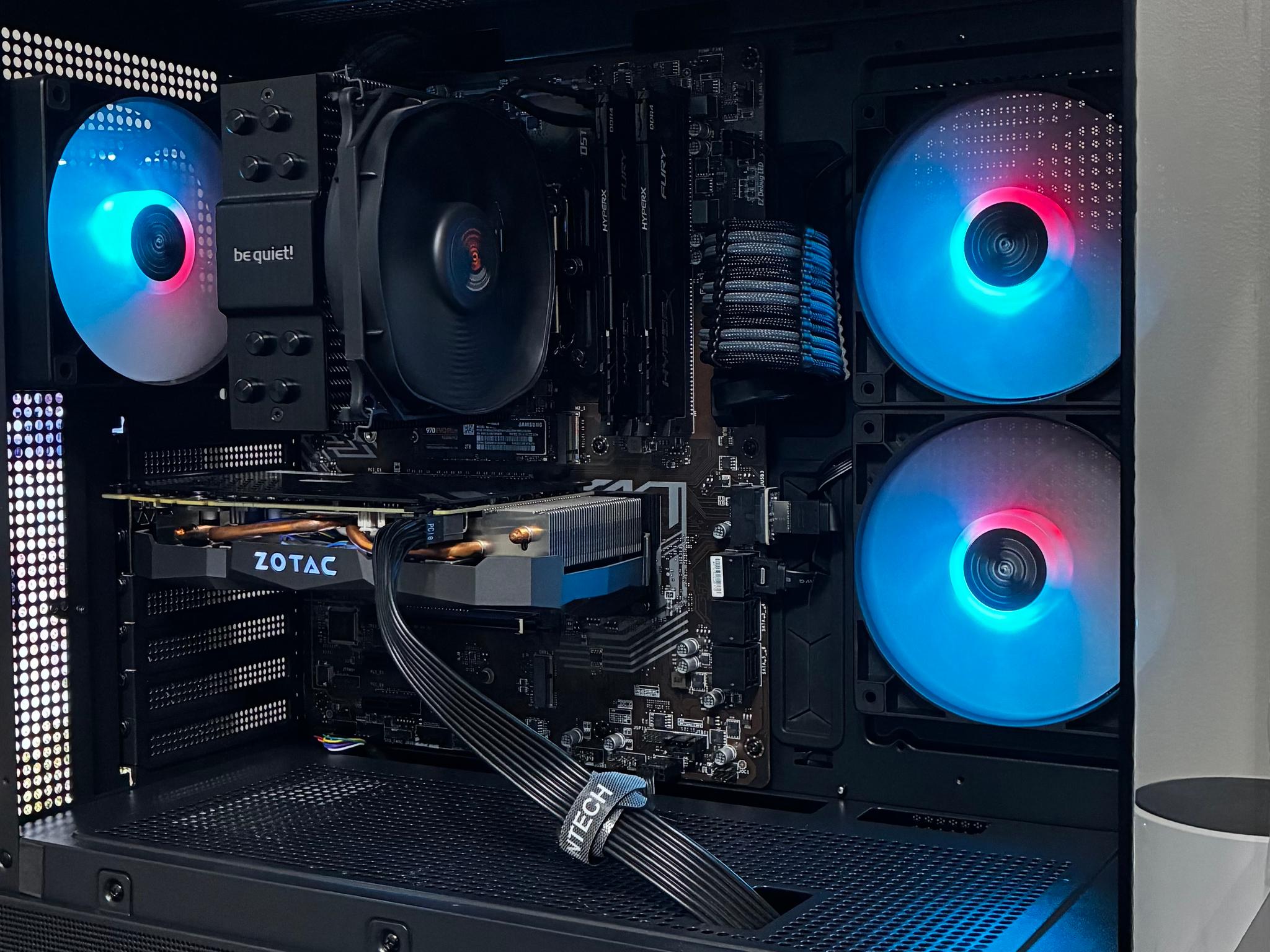 GTX 1080 | Intel I7 9700k | 32gb DDR4 3200 | 2.5 TB SSD