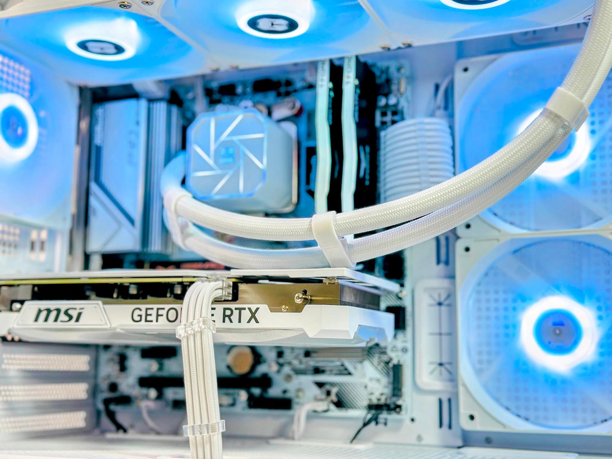 🎅🌨️⛄90° North Gaming PC❄️Nvidia RTX 4070 12GB❄️AMD Ryzen 7 5800X 8 core❄️32GB DDR4❄️1TB NVME