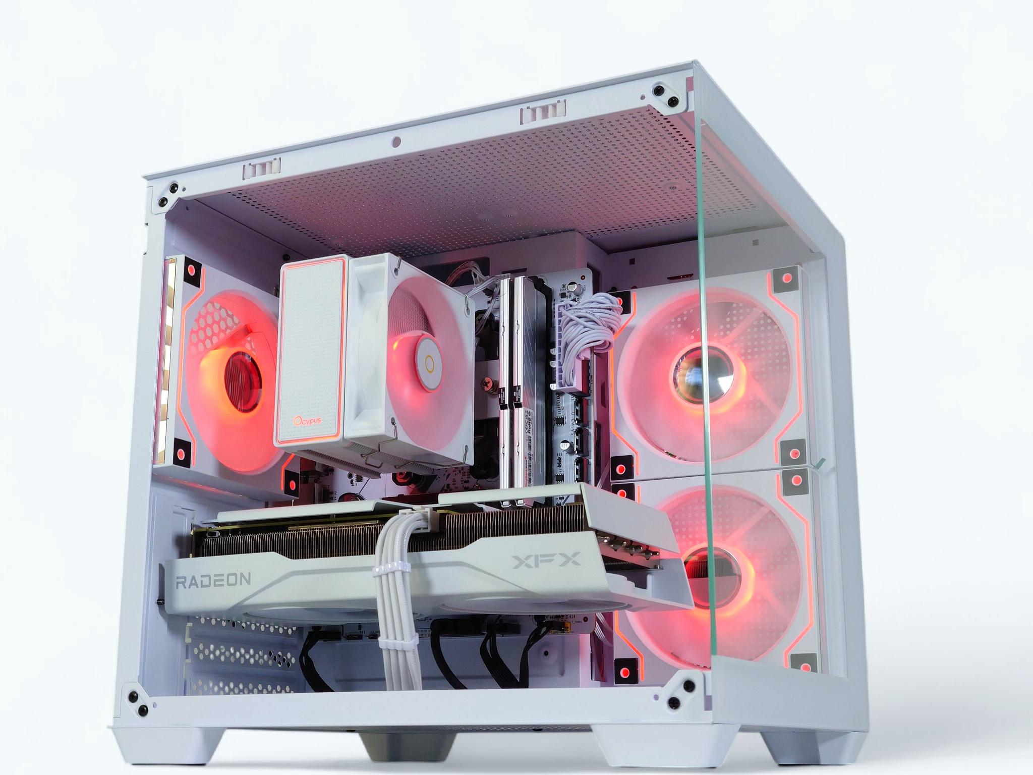 🧊🌊Gaming PC❄️AMD RX 9060 XT 8GB❄️ AMD Ryzen 5 5600❄️ 16GB DDR4❄️ 500GB NVME