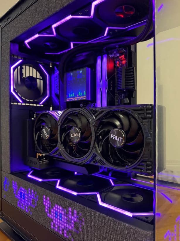 Gaming PC - Ryzen 7 9850X3D, 16GB RTX 5080, 32GB DDR5, 2TB NVME, RGB