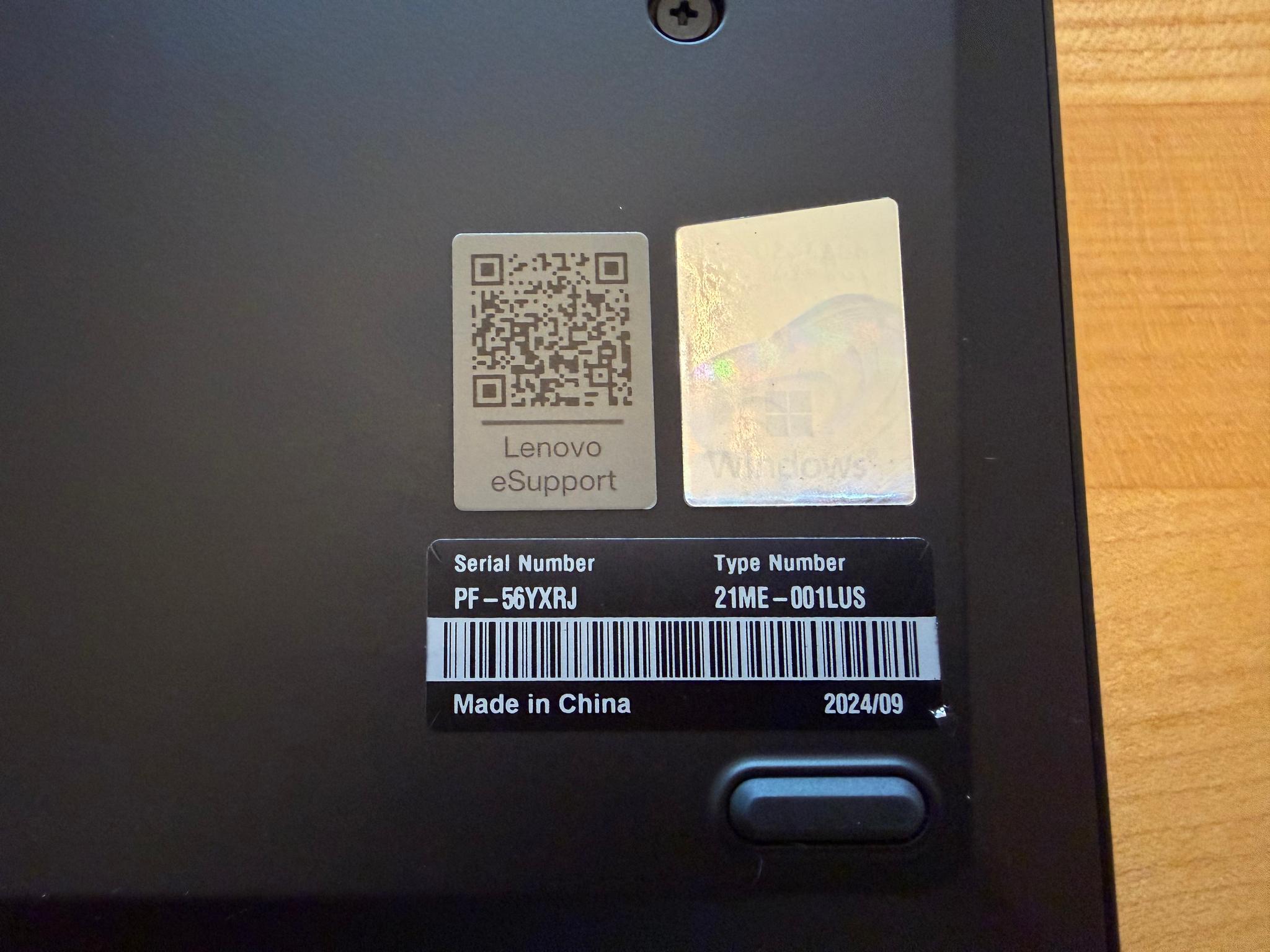 Ryzen 7 8840hs, 780M, 32gb DDR5, 1tb SSD Lenovo Thinkpad P14S