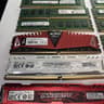 Mixed DDR3 DDR4 RAM Lot Crucial Ballistix XPG Tested Working Bundle (NM)