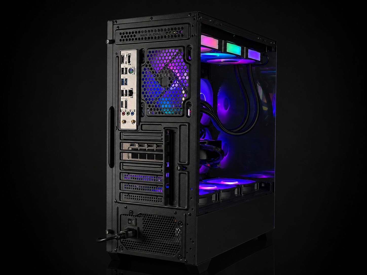 🟣 NOVA Gaming PC | RTX 4070 Super | i5-14600k | 32gb | 1tb NVME | Custom LCD AIO | Free Shipping