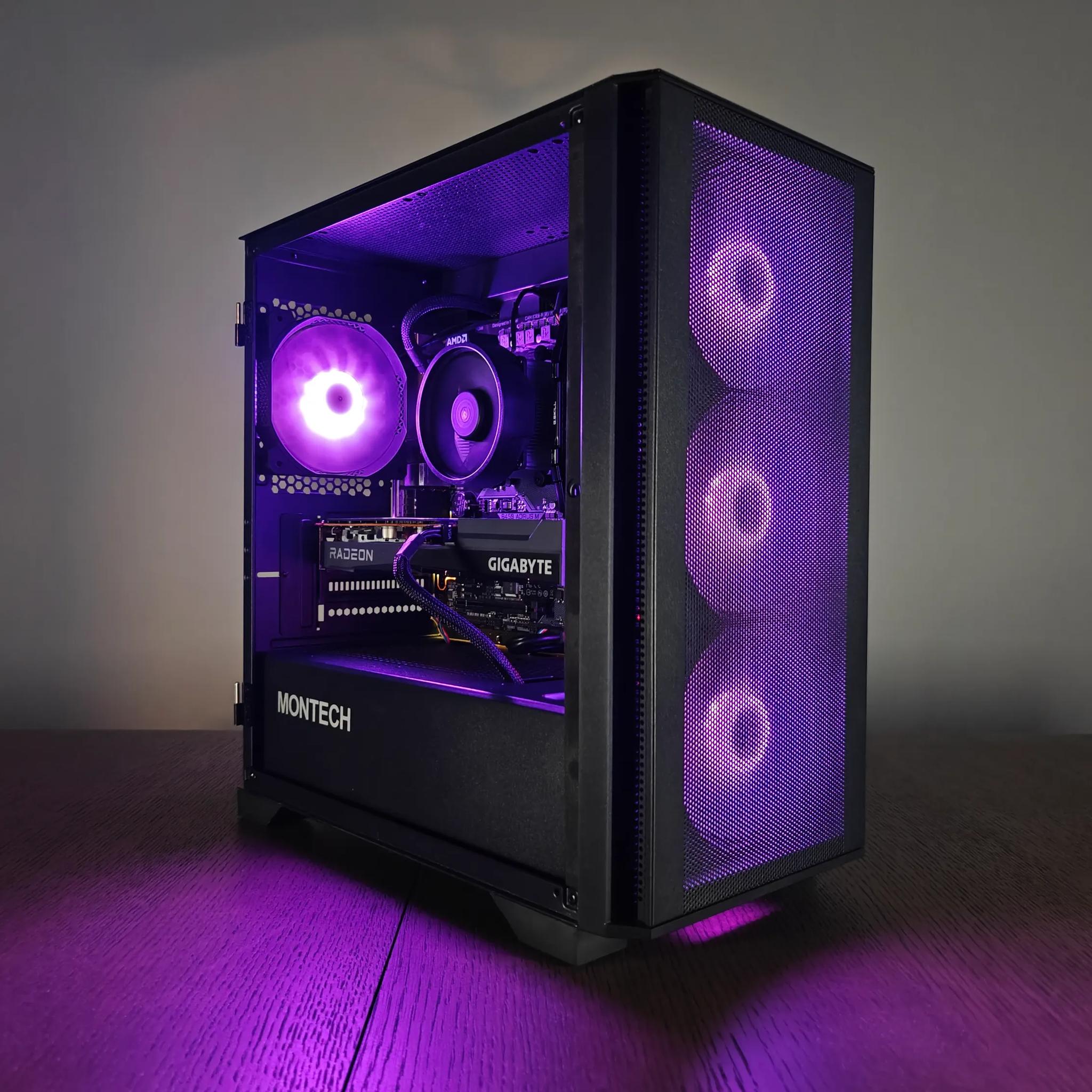 Ryzen 5 5600 ● RX 6600 ● 16GB DDR4 ● 500GB SSD ● Gaming PC