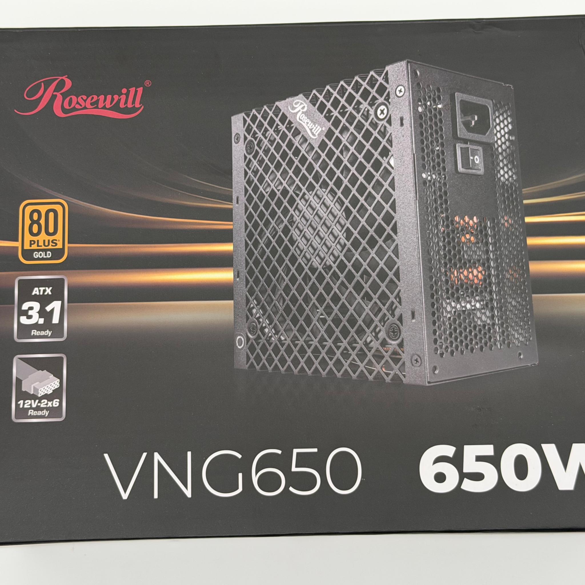 Rosewill VNG650 650W 80+ Gold Power Supply