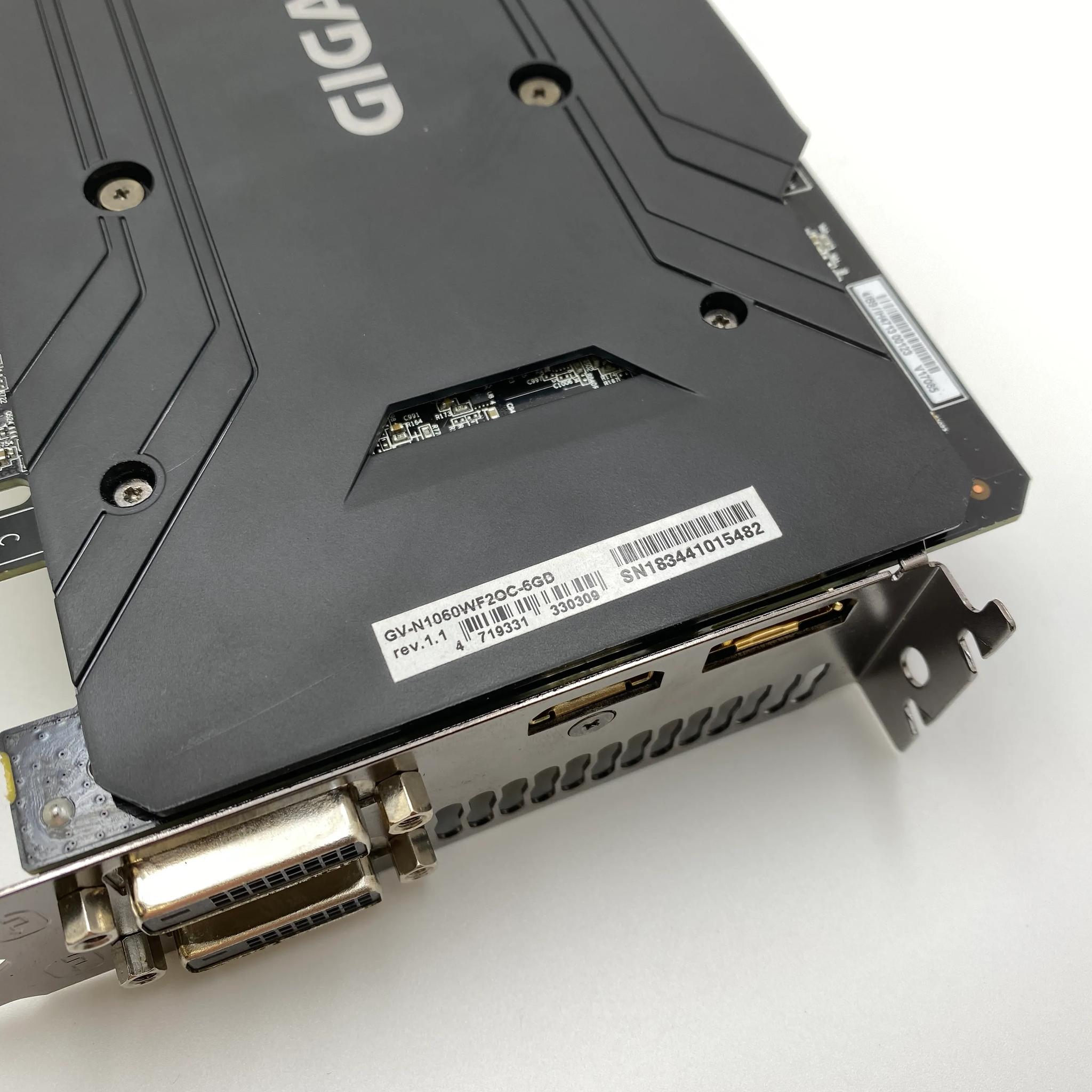 Gigabyte GeForce GTX 1060 6GB GDDR5 Graphics Card