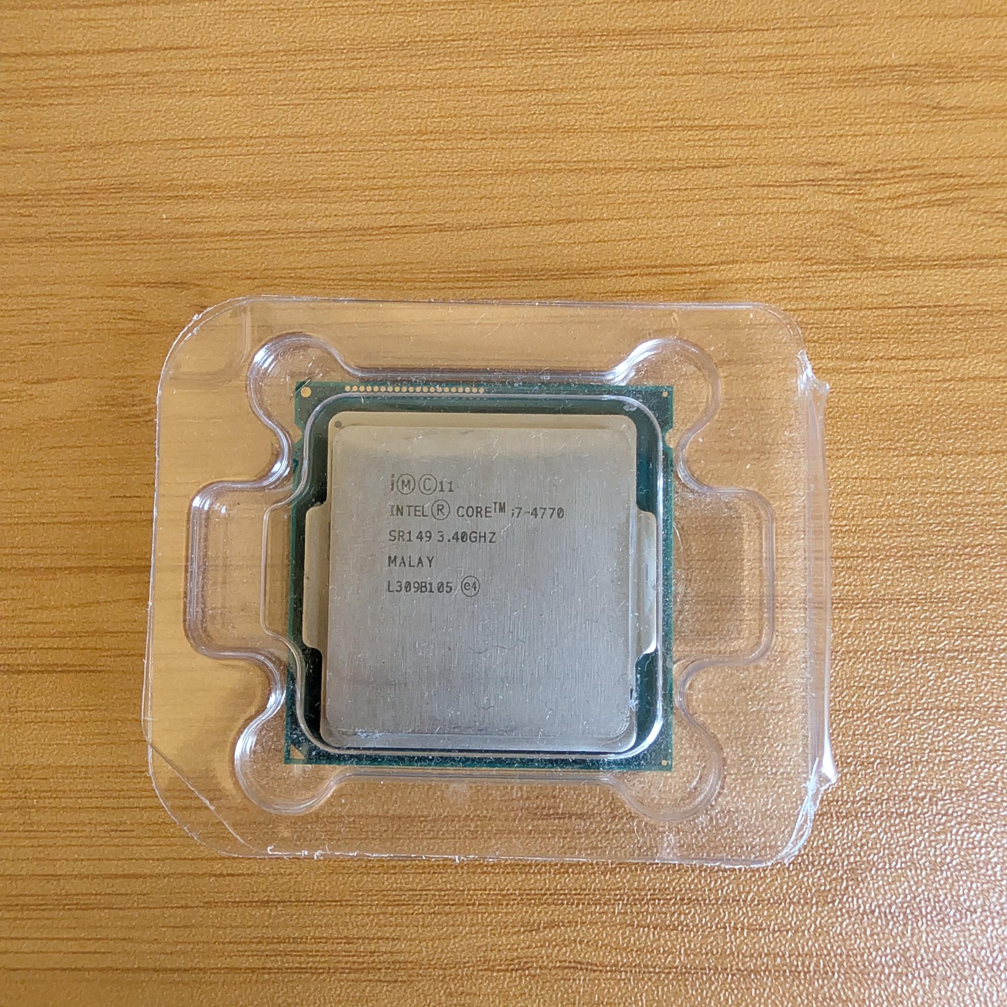 Intel Core i7-4770 Quad-Core 8-Thread LGA1150 CPU | Tested | HD 4600