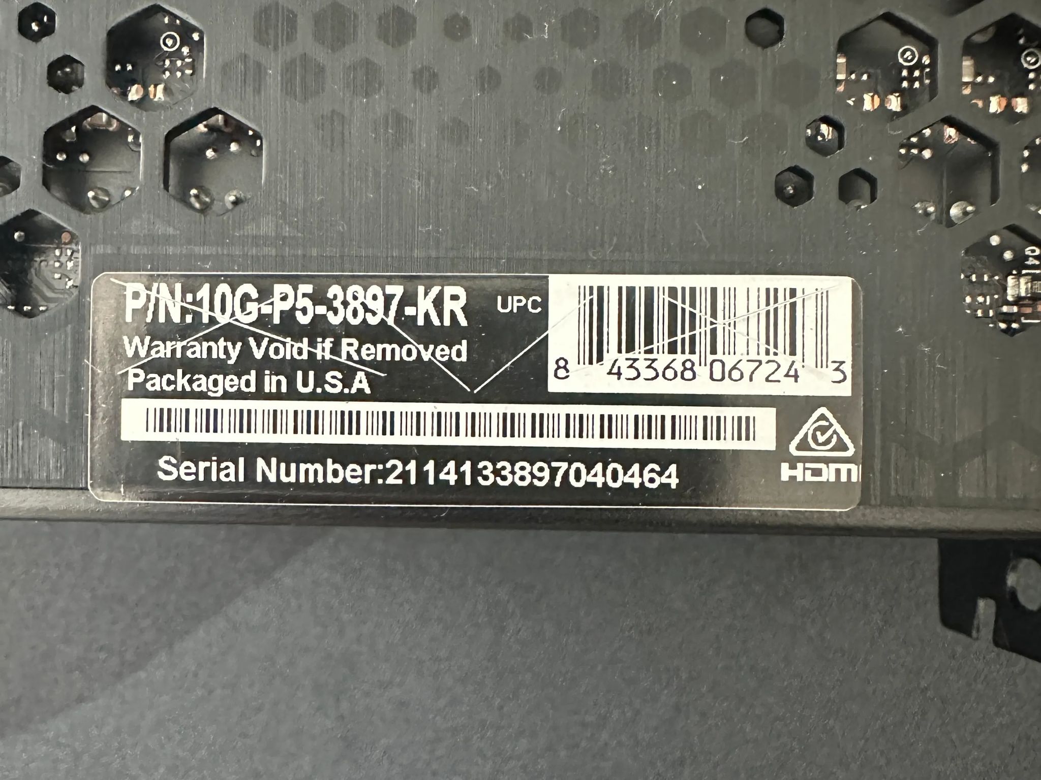 EVGA GeForce RTX 3080 FTW3 ULTRA GAMING 10GB