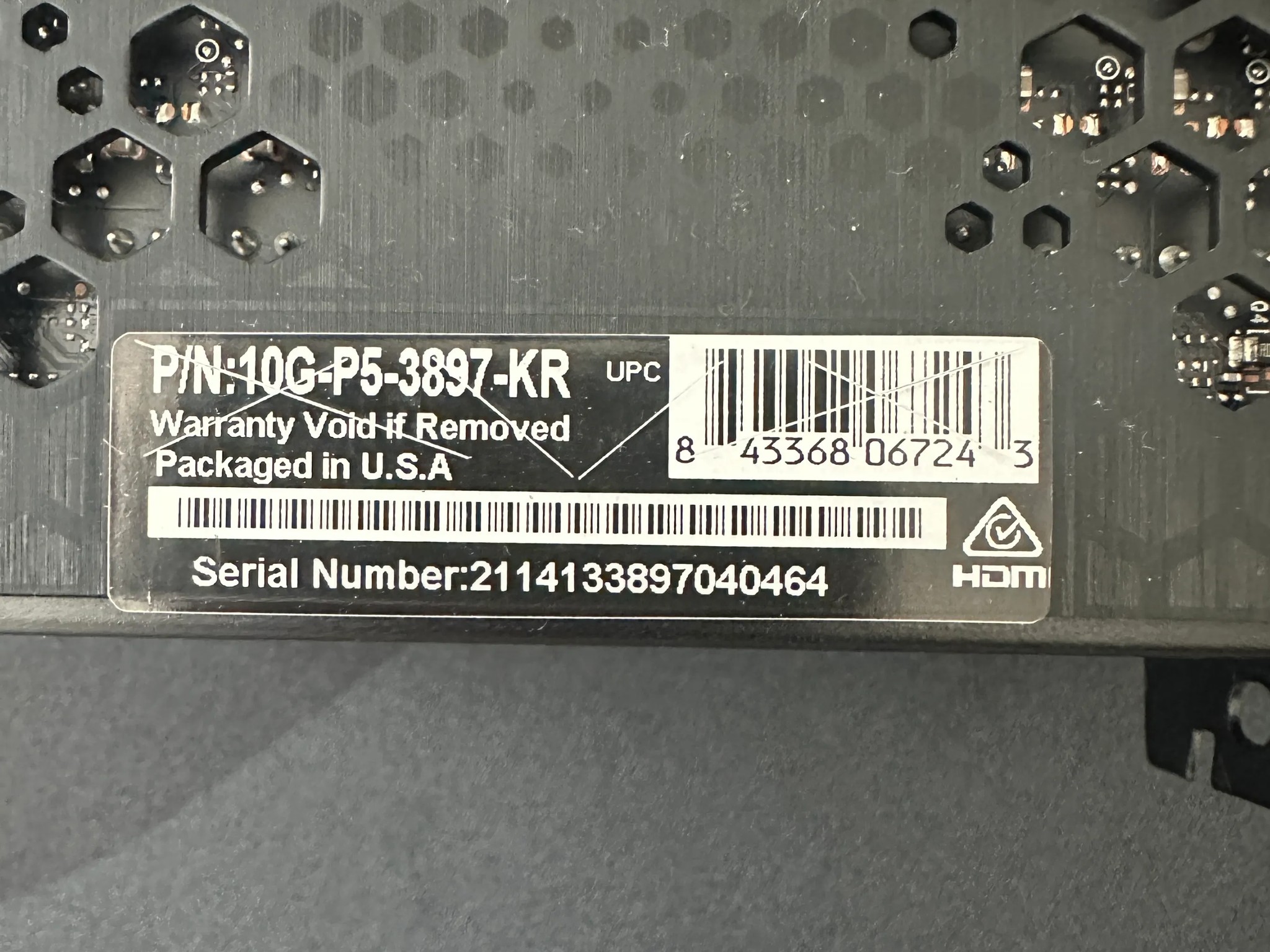 EVGA GeForce RTX 3080 FTW3 ULTRA GAMING 10GB