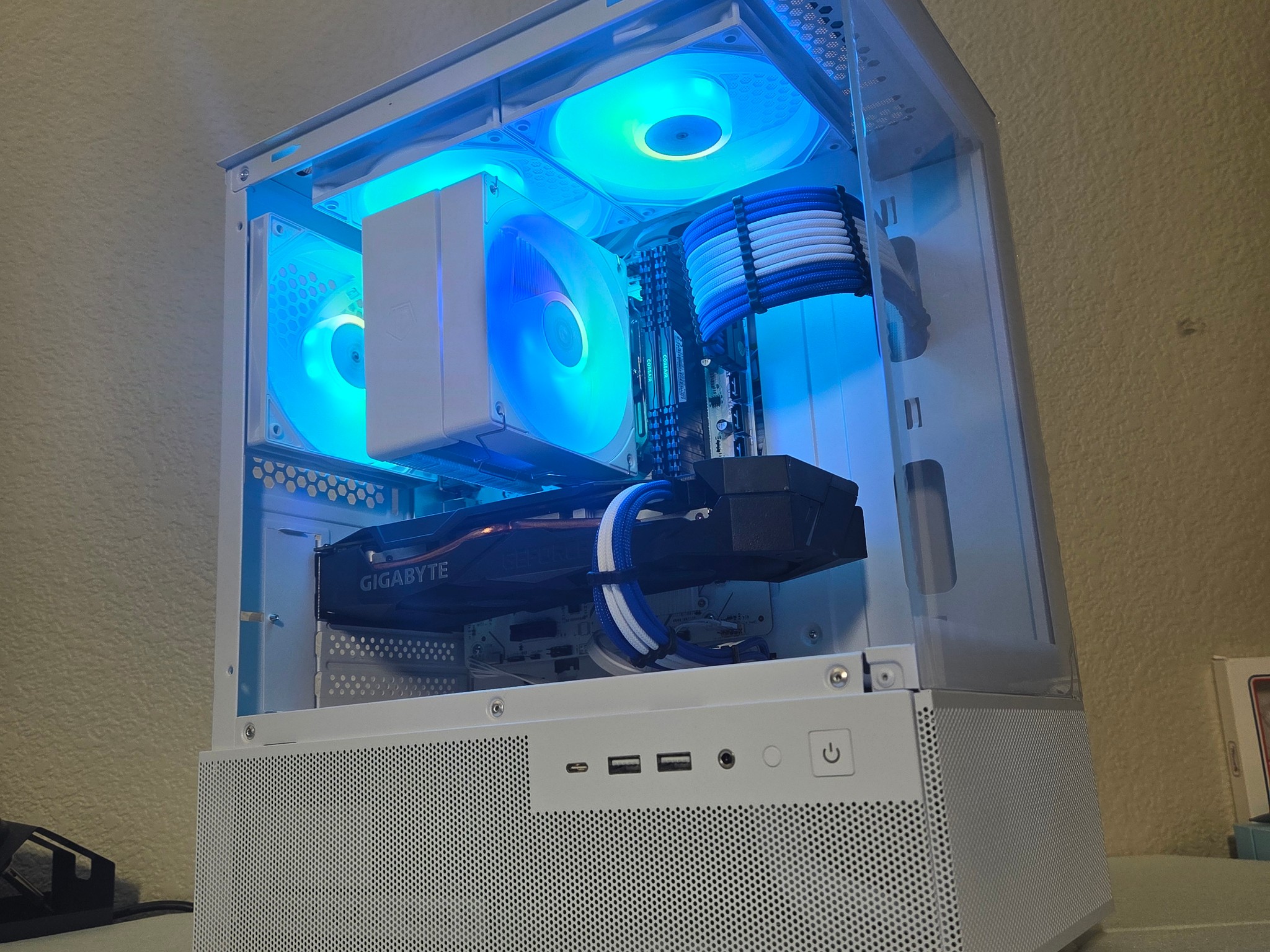 RTX 2070 Gaming PC | Ryzen 5 | 16GB RAM | White RGB Build🖤🤍❄️💙WIFI