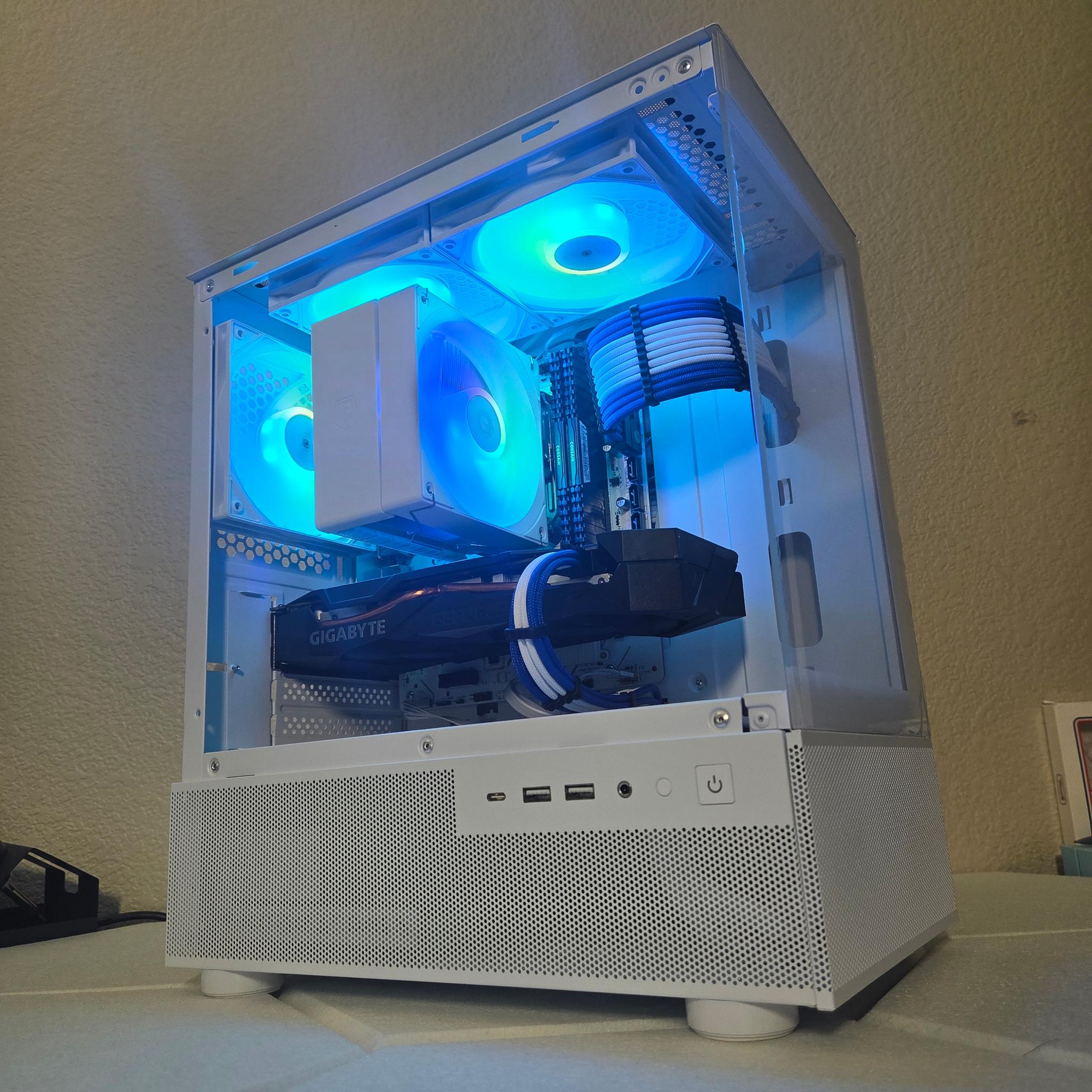 RTX 2070 Gaming PC | Ryzen 5 | 16GB RAM | White RGB Build🖤🤍❄️💙WIFI