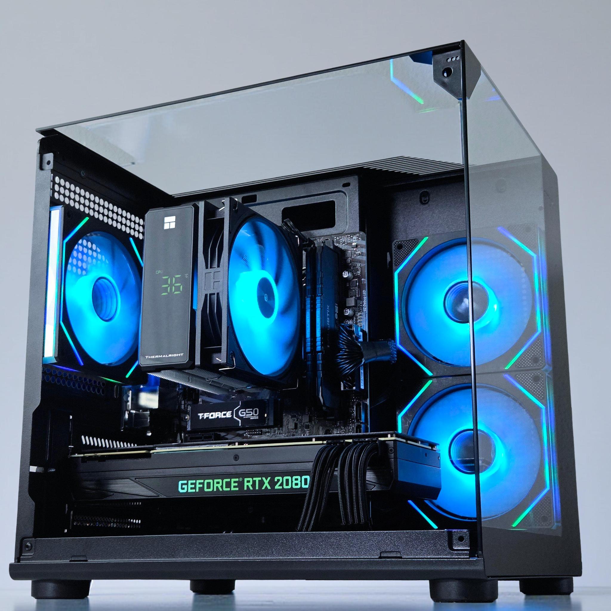 🧟‍♂💪🧪1080P Gaming PC🟢Nvidia RTX 2080 8GB🟢 AMD Ryzen 5 3500X 6 core🟢 16GB DDR4