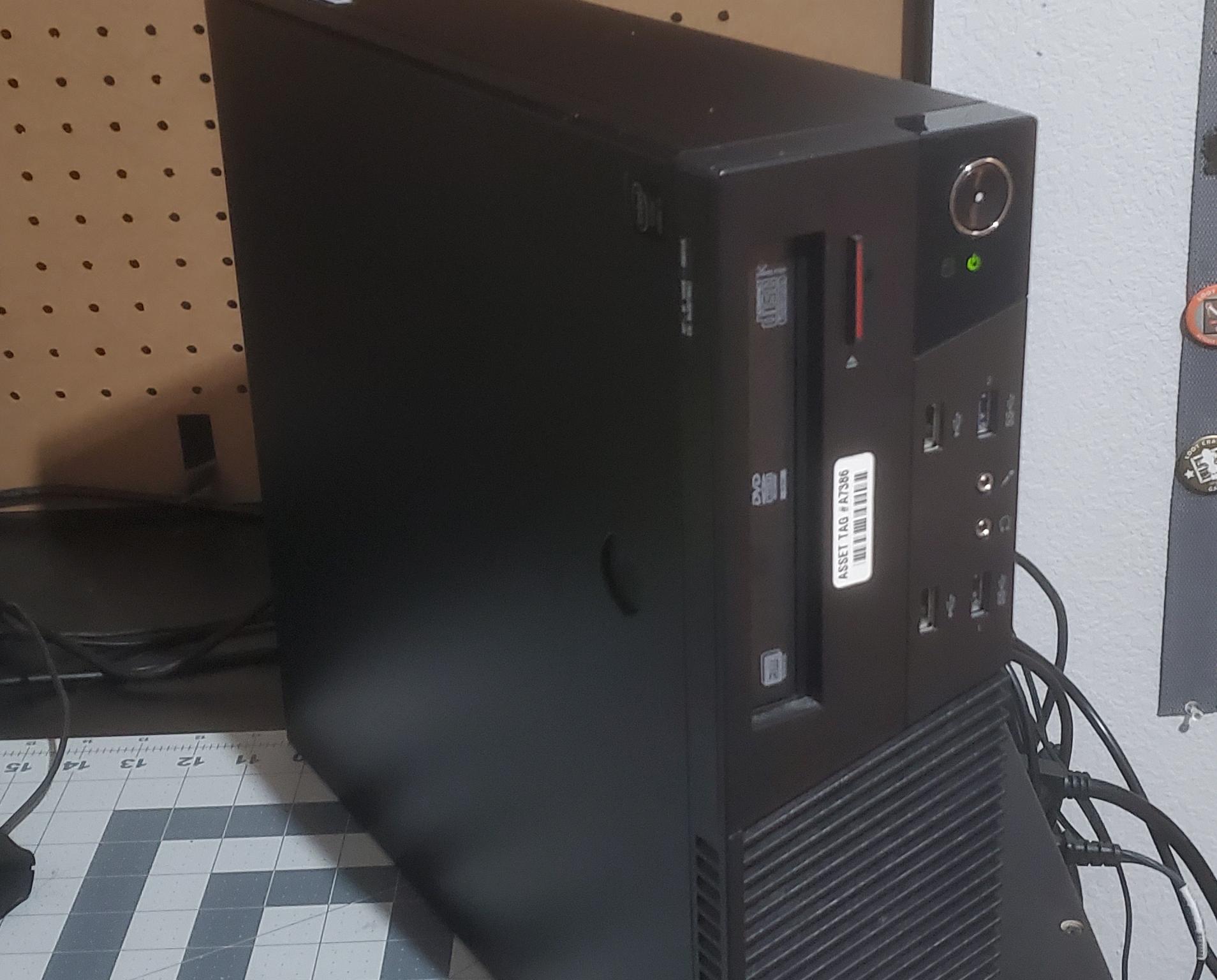 Lenovo Thinkcentre M83 SFF PC, Celeron G1840 2C/2T, 8Gb RAM, 1Tb HDD, iGPU