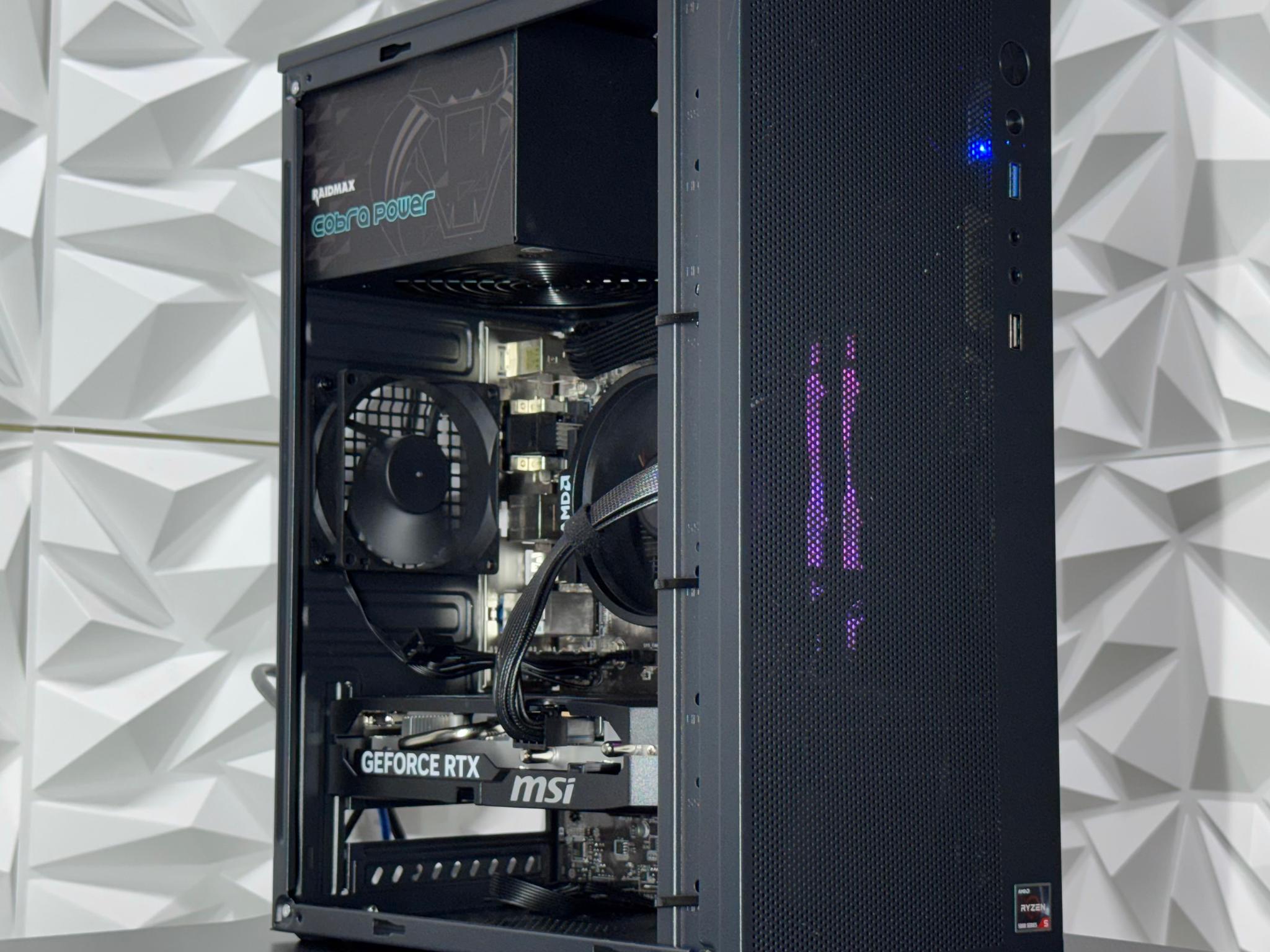 1080P/1440P micro atx gaming pc / RTX 5060 / Ryzen 5 5500 / 16GB Ram / 500GB SSD / Fortnite, apex