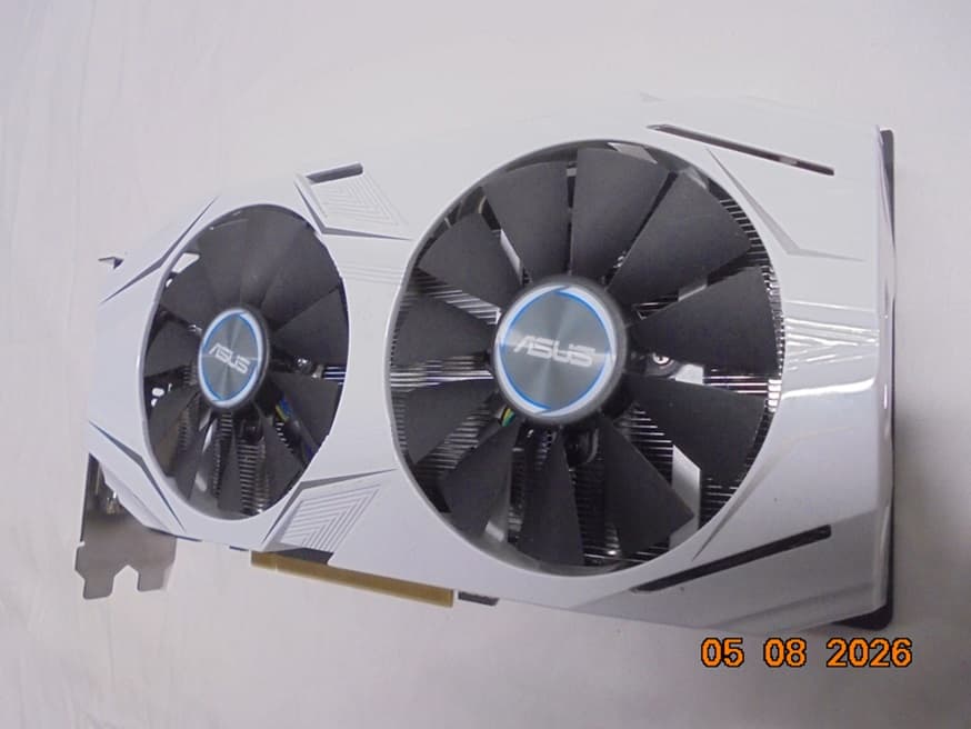 ASUS DUAL GTX 1060 6GB/Clean/ Tested/Functions Great