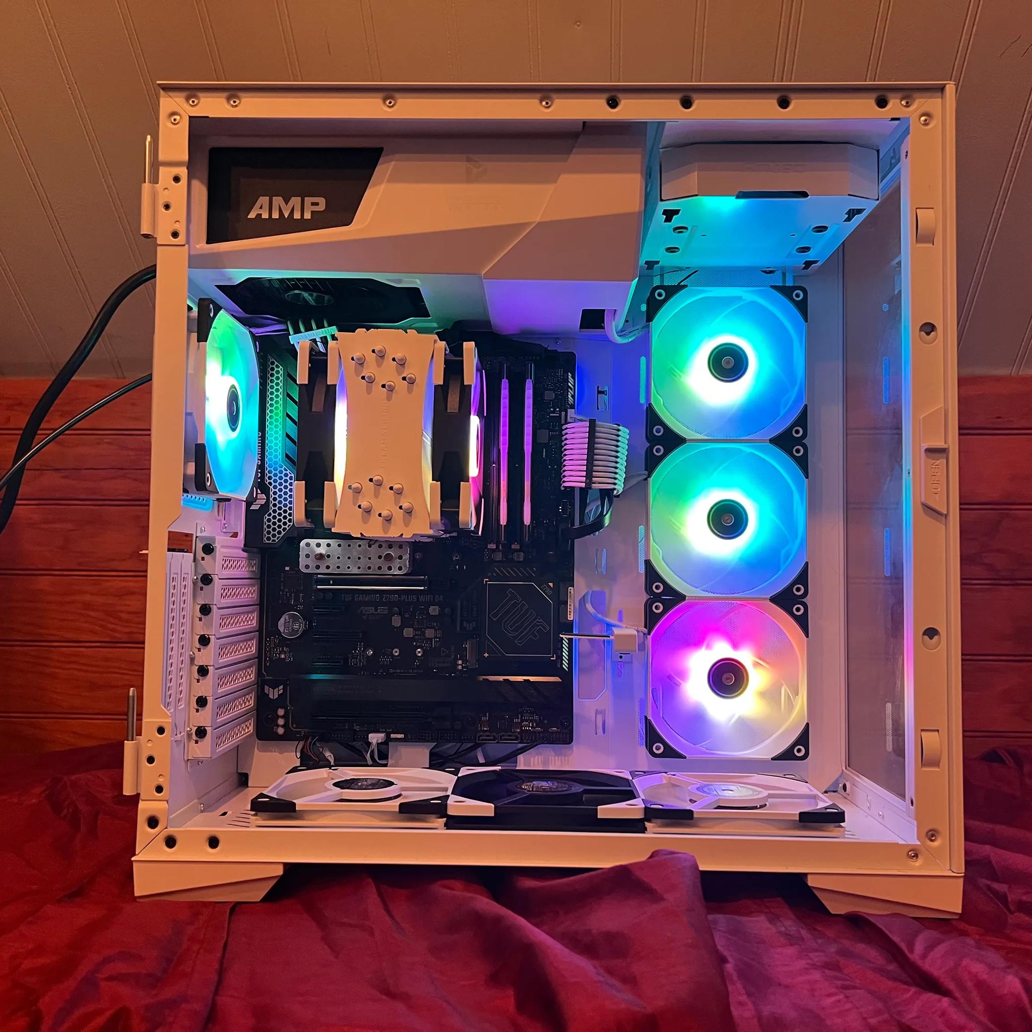 "The Monolith" Intel 12700k, 4090, 4080, 4070ti ready, 32gb 2tb gen 4, wifi gaming pc